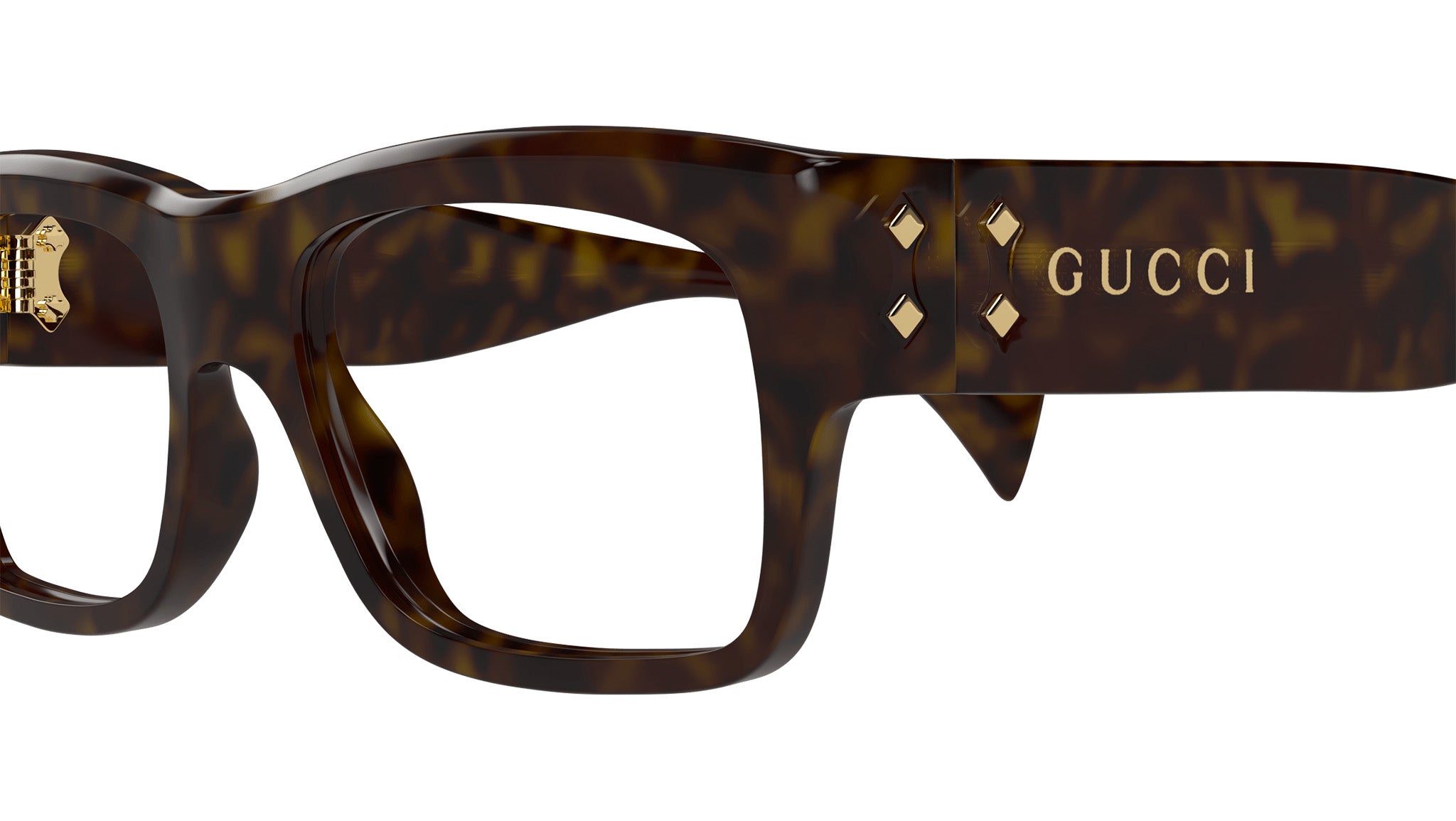 Occhiali da vista GUCCI GG1707O Shiny dark havana