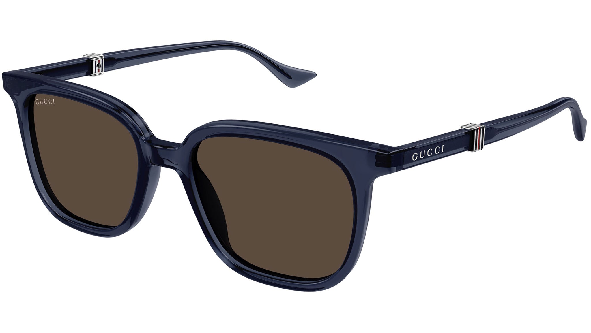 Occhiali da sole GUCCI GG1493S Shiny transparent dark blue