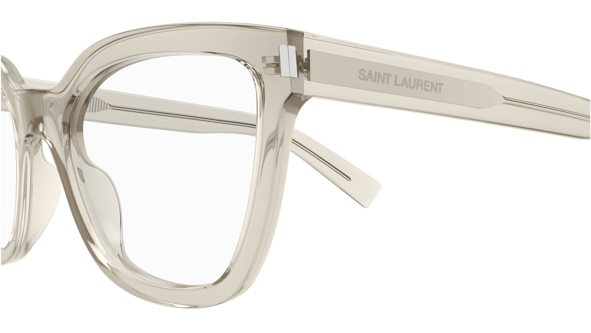 Occhiali da vista SAINT LAURENT SL748 Shiny transparent yellow