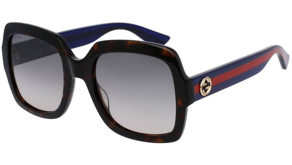 Occhiali da sole GUCCI GG0036SN Shiny dark havana