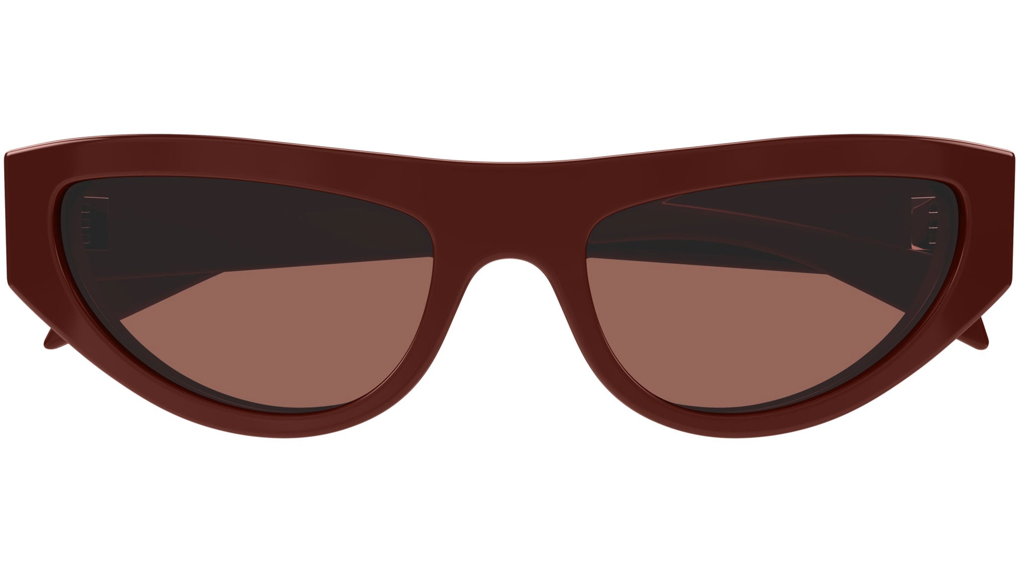 Occhiali da sole GUCCI GG1919S Shiny solid burgundy