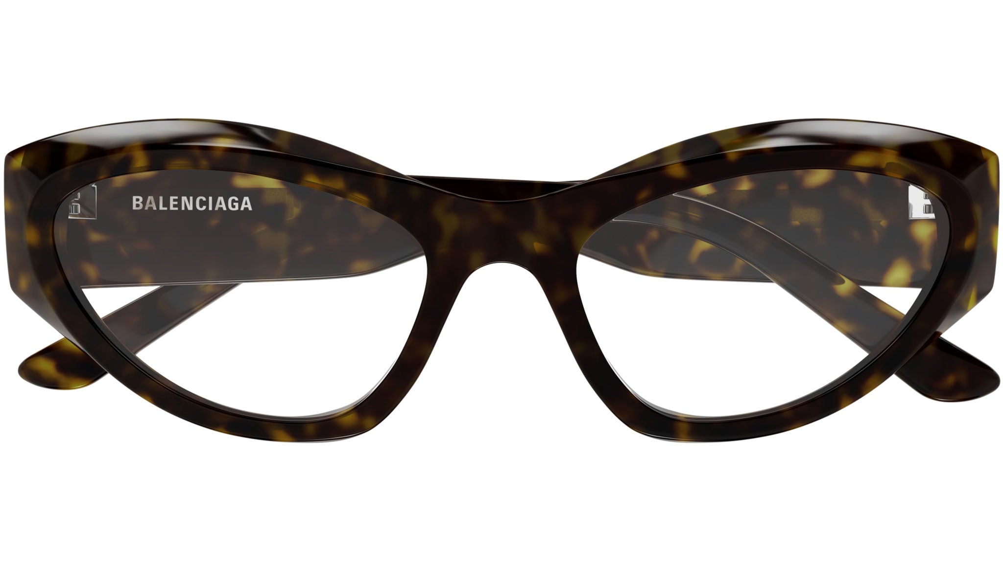 Occhiali da vista BALENCIAGA BB0400O Shiny dark havana