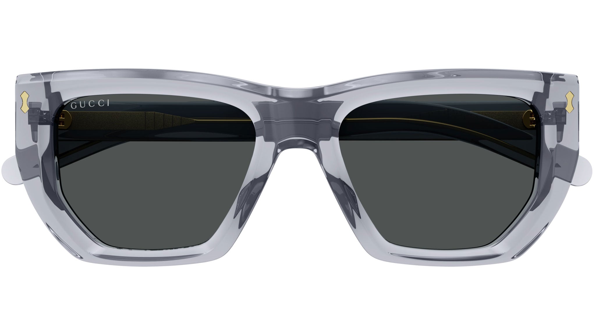 Occhiali da sole GUCCI GG1520S Shiny transparent grey