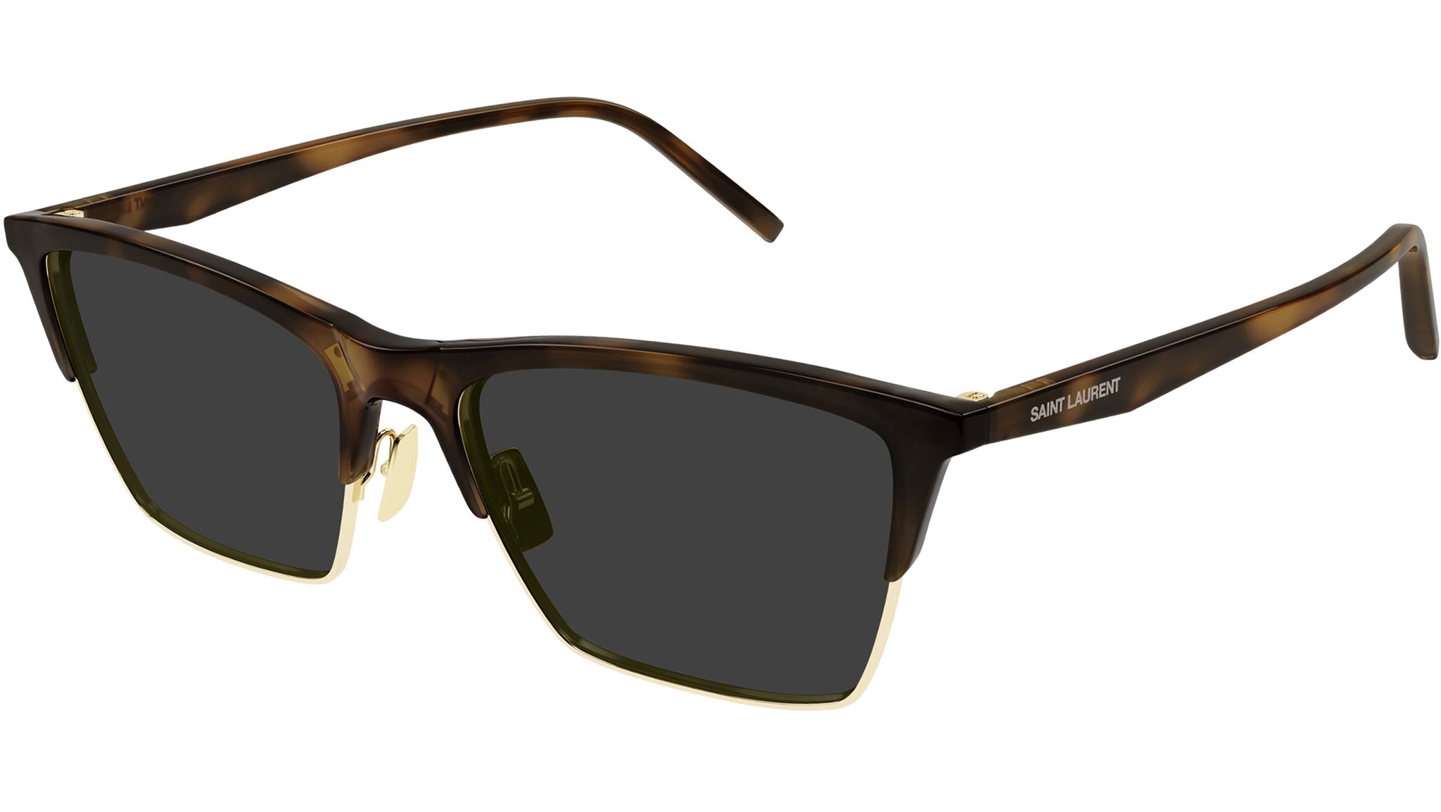 Occhiali da sole SAINT LAURENT SL767 Shiny medium shiny light gold