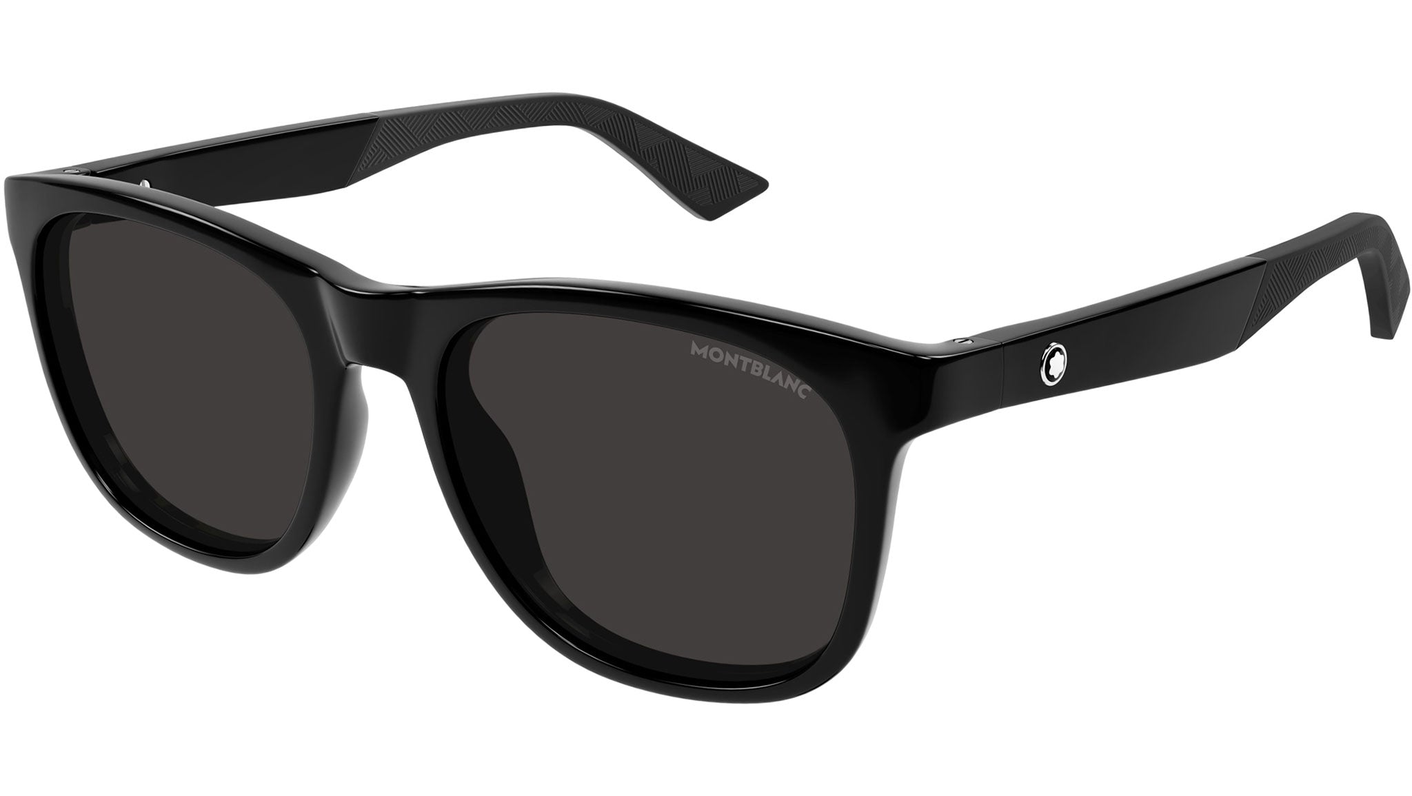 Occhiali da sole MONTBLANC MB0400S Shiny black