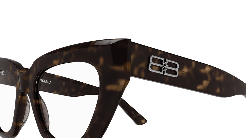Occhiali da vista BALENCIAGA BB0238O Shiny dark havana