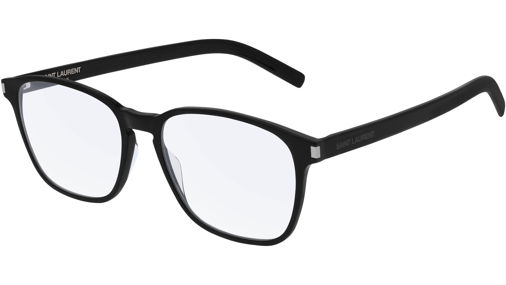 Occhiali da vista SAINT LAURENT SL186-B Shiny black hd acetate