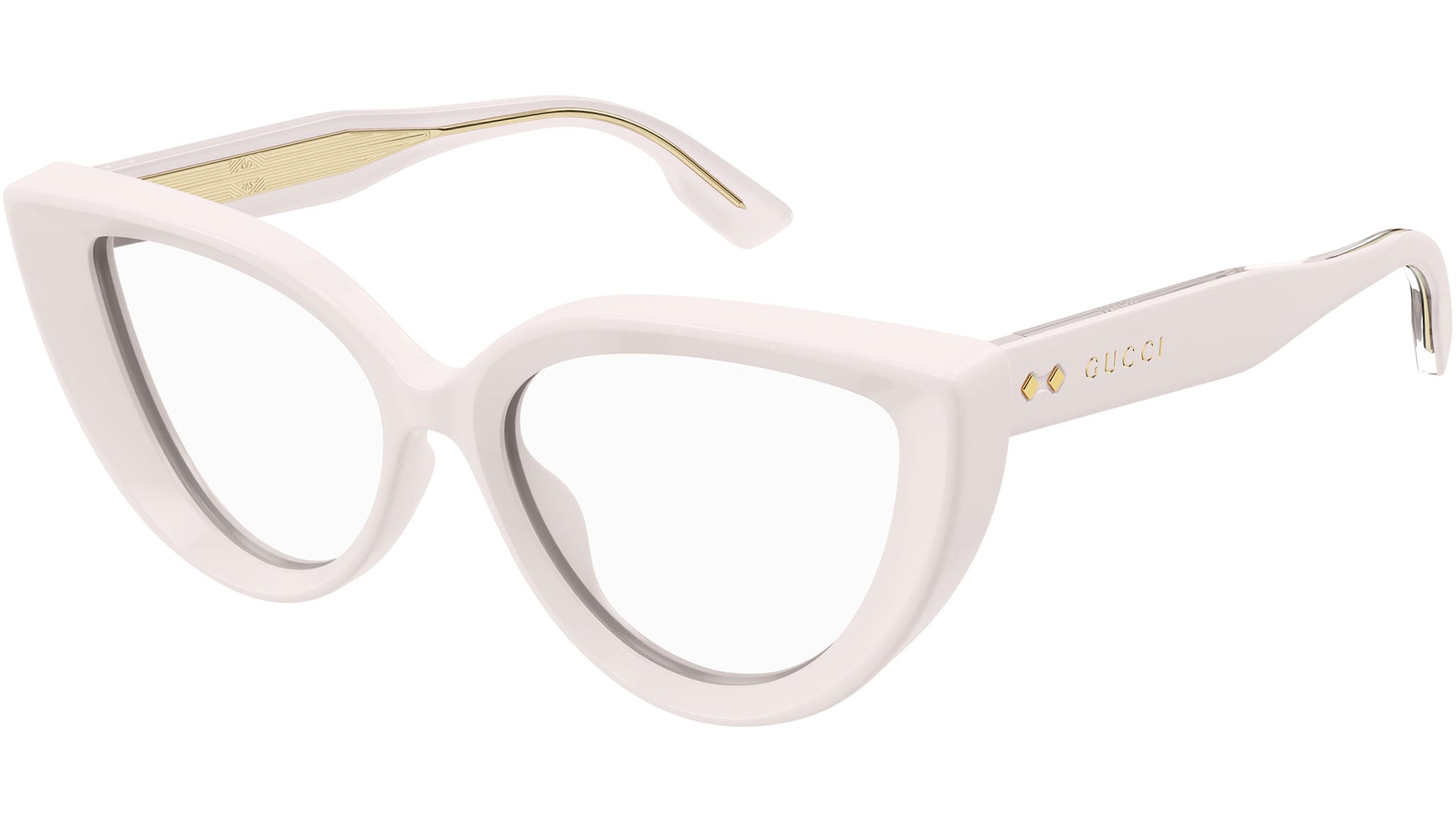 Occhiali da vista GUCCI GG1530O Shiny solid ivory