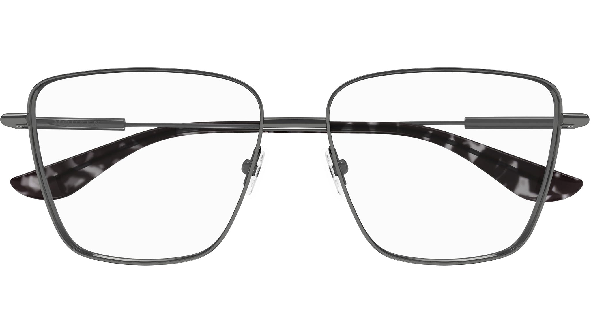 Occhiali da vista ALEXANDER MCQUEEN AM0503O Shiny dark ruthenium