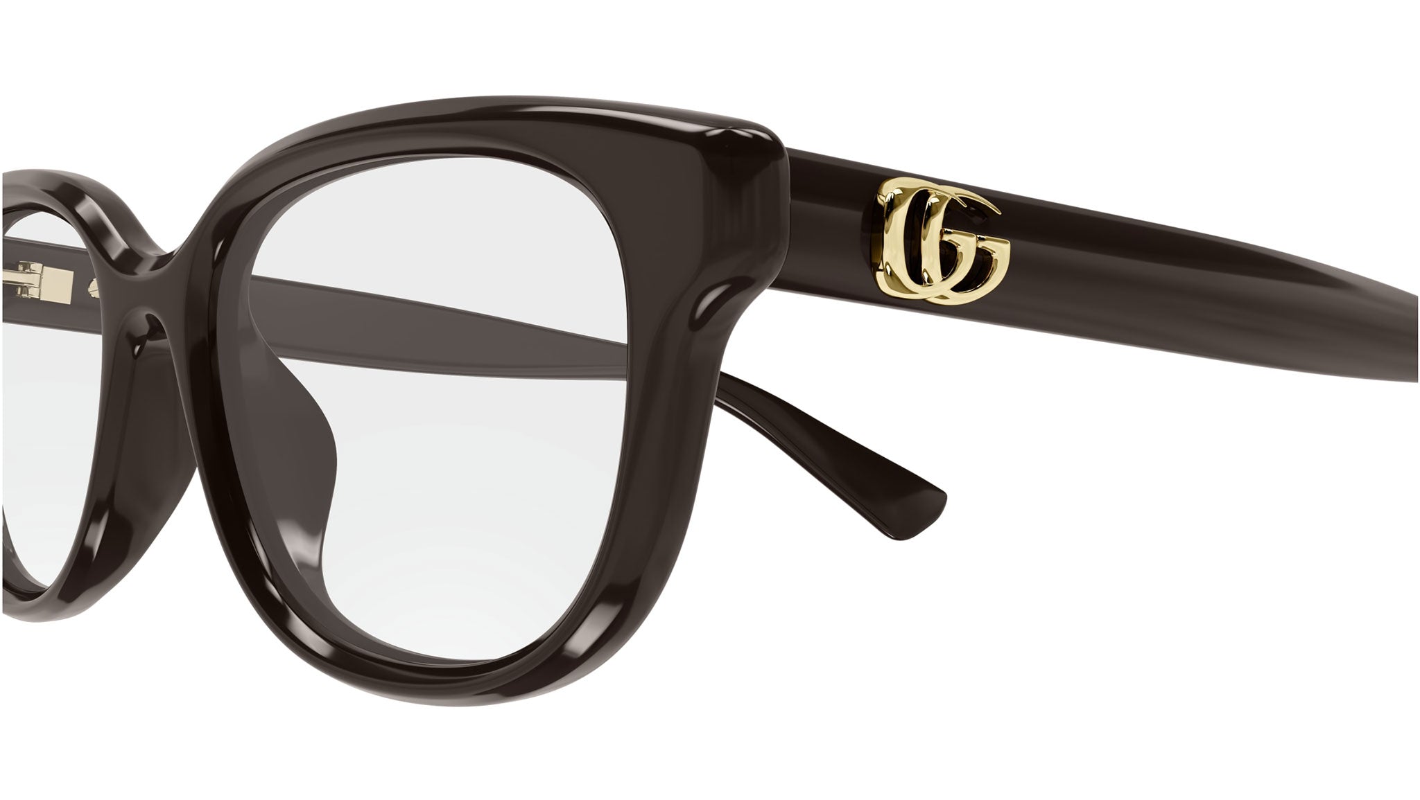 Occhiali da vista GUCCI GG1833OK Shiny solid brown