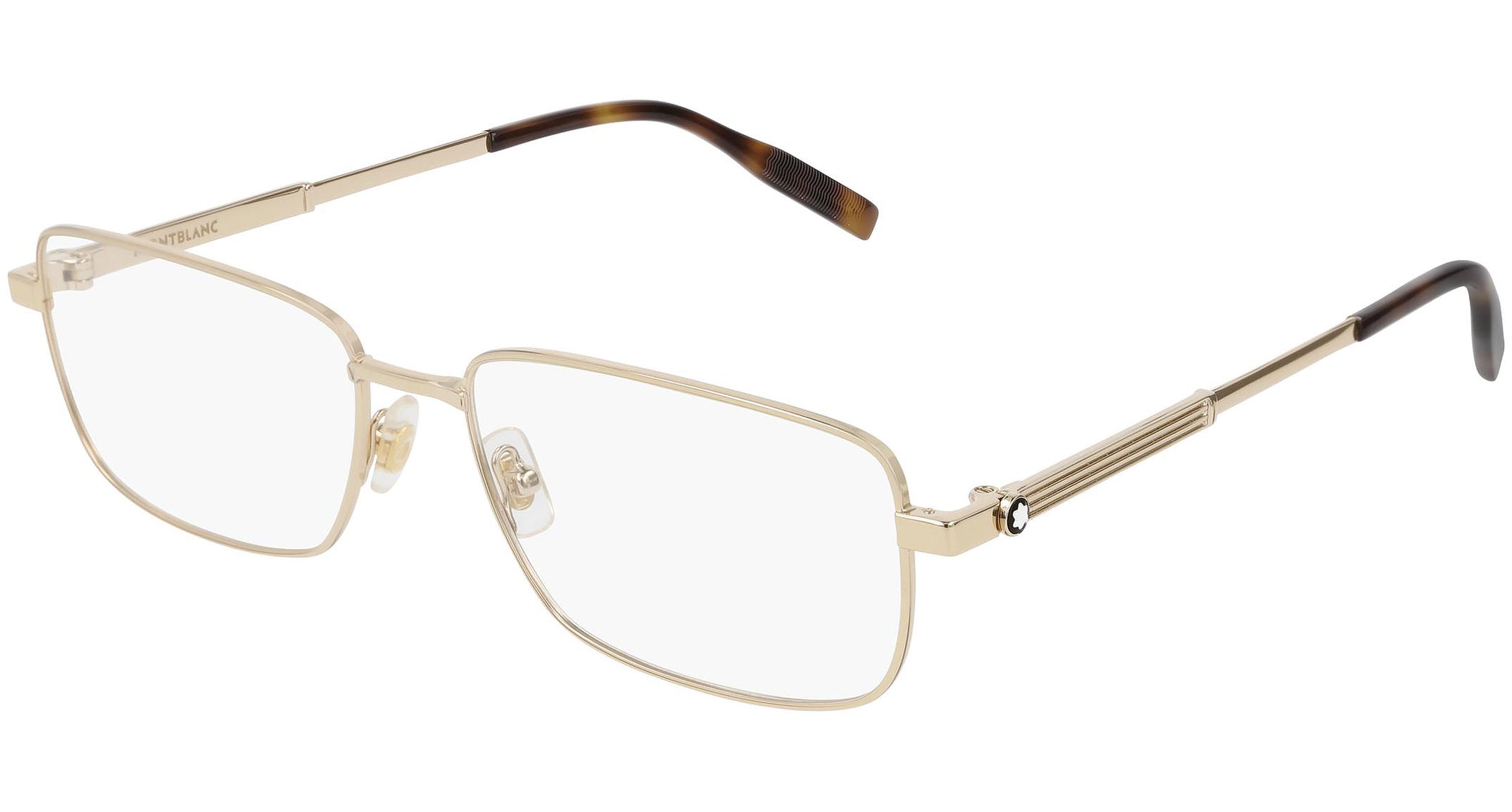 Occhiali MONTBLANC MB0029O Shiny light gold
