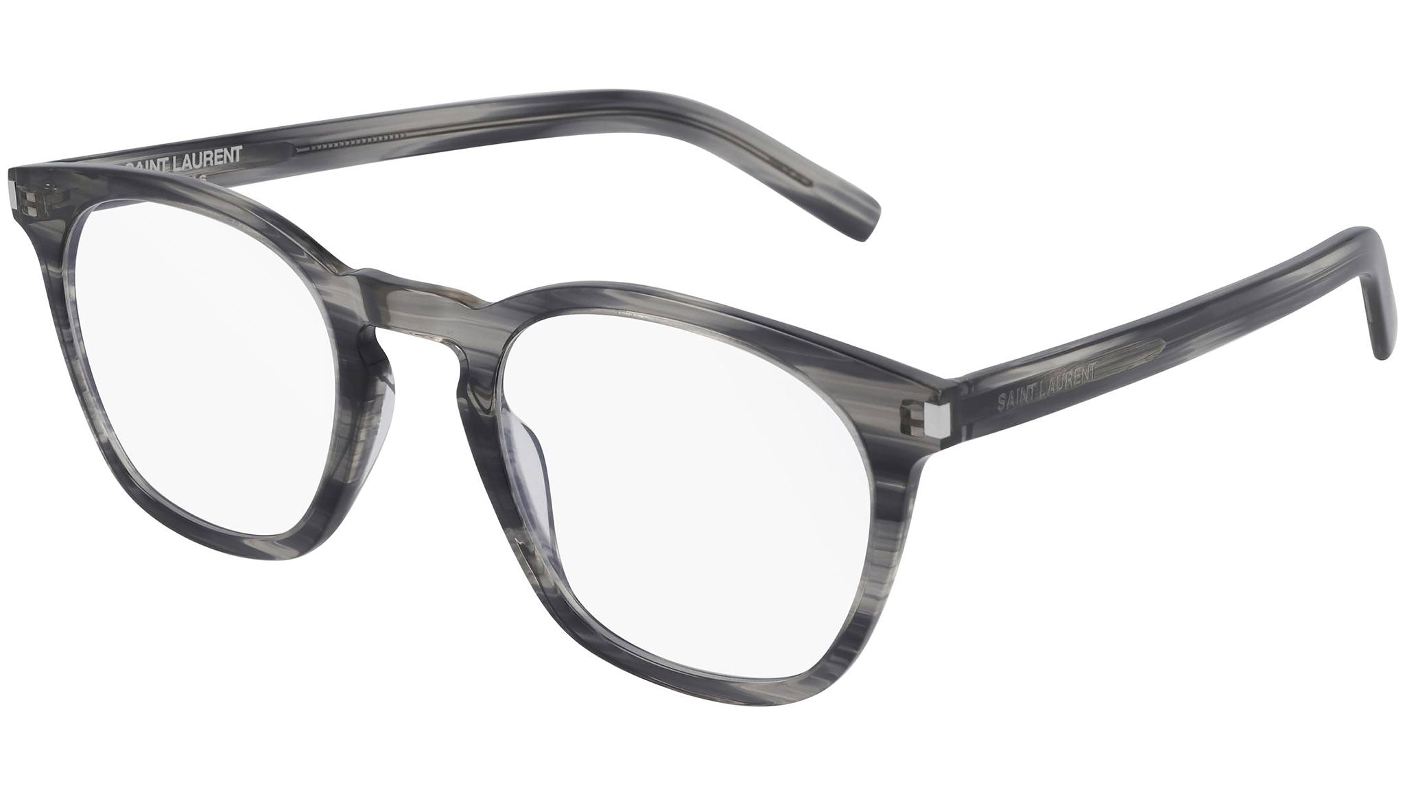Occhiali da vista SAINT LAURENT SL30 Shiny grey horn