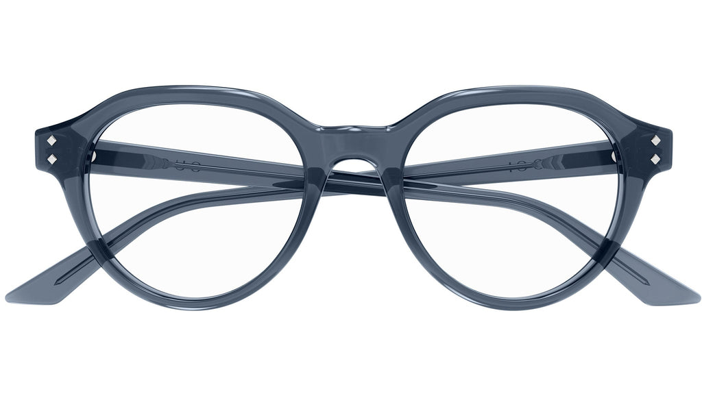 Occhiali da vista GUCCI GG1894O Shiny dark transparent cobalt blue