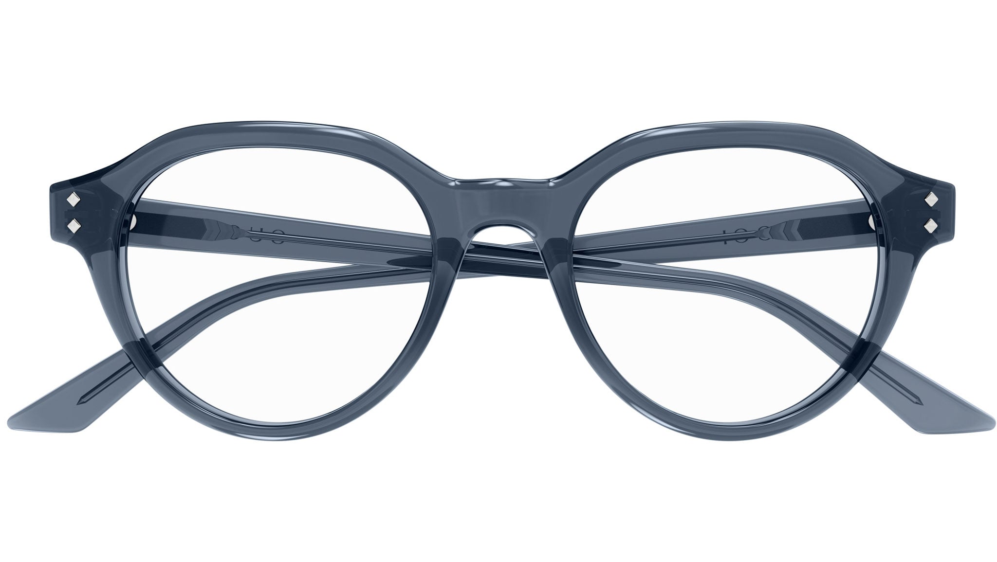 Occhiali da vista GUCCI GG1894O Shiny dark transparent cobalt blue
