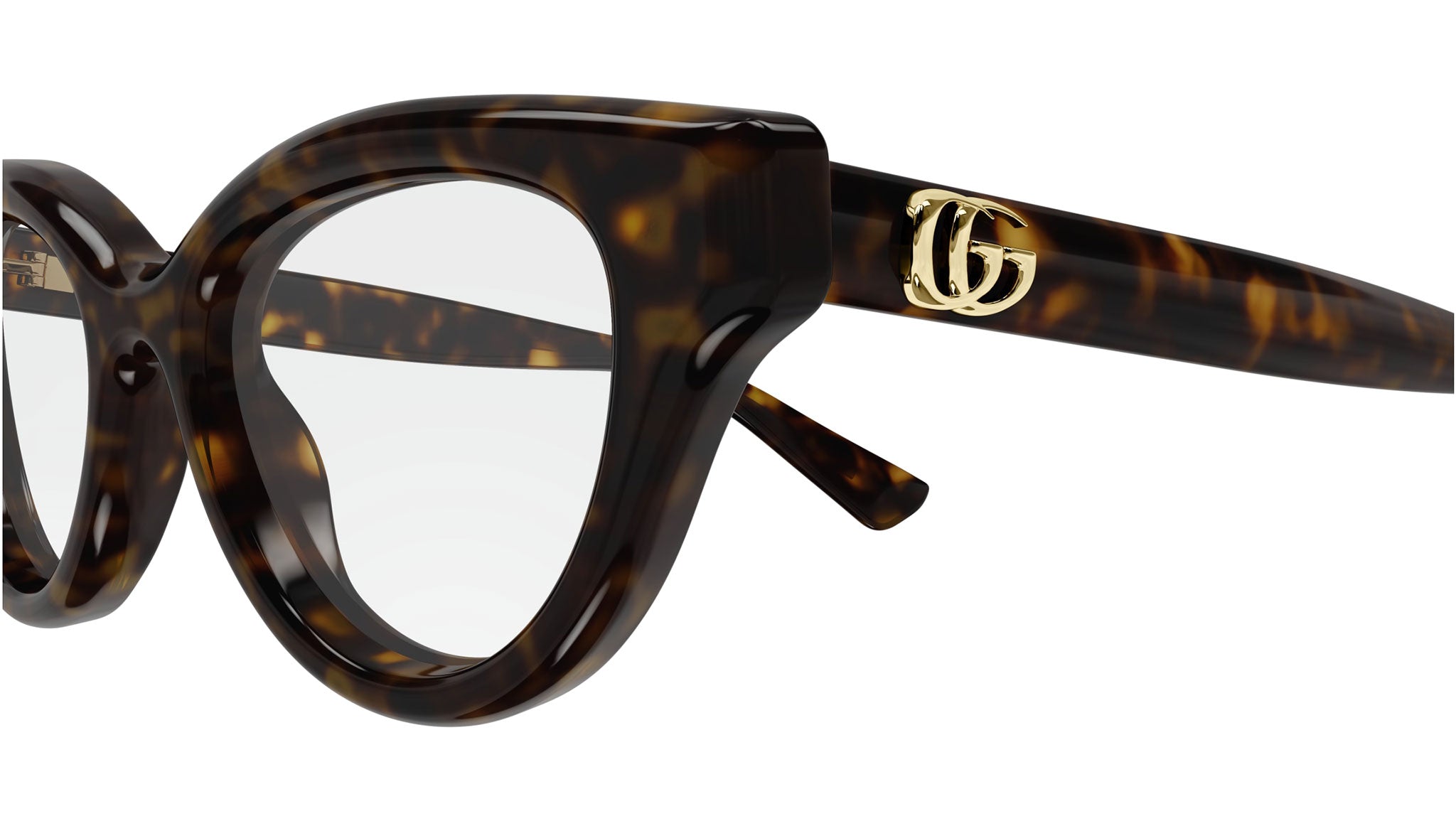Occhiali da vista GUCCI GG1832O Shiny dark havana