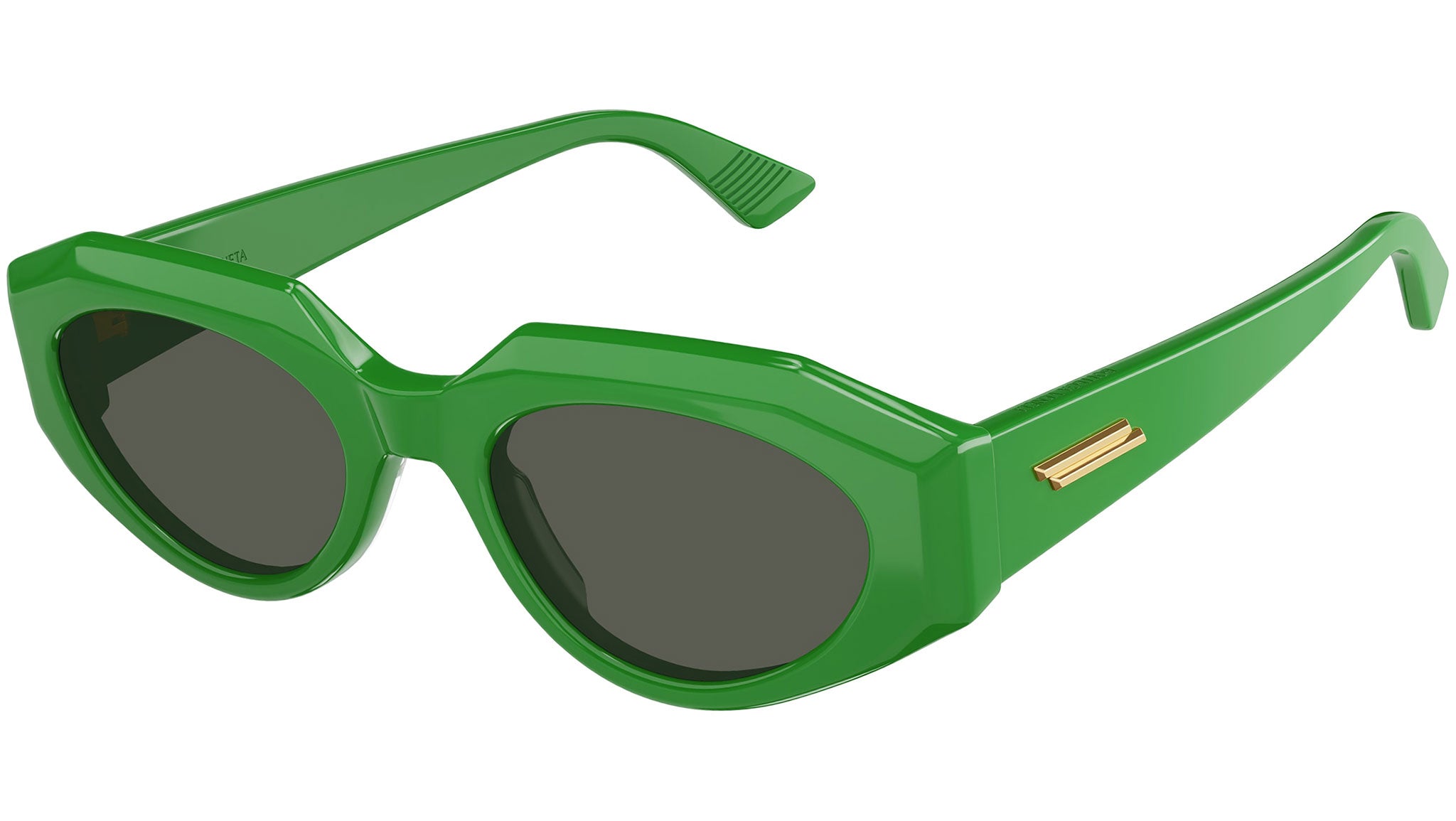 Occhiali da sole BOTTEGA VENETA BV1031S Shiny solid green