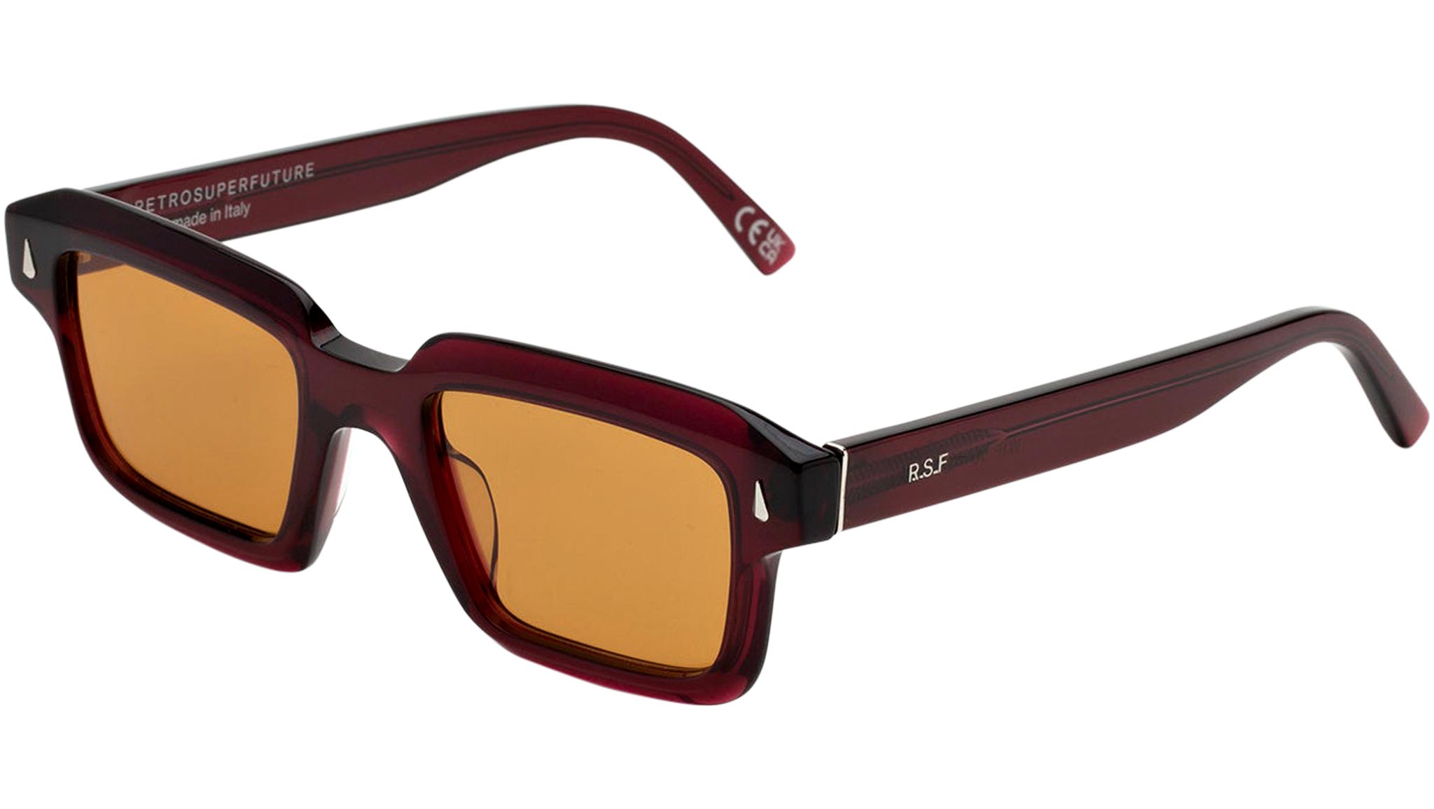 Occhiali RETROSUPERFUTURE Giardino Dark cherry