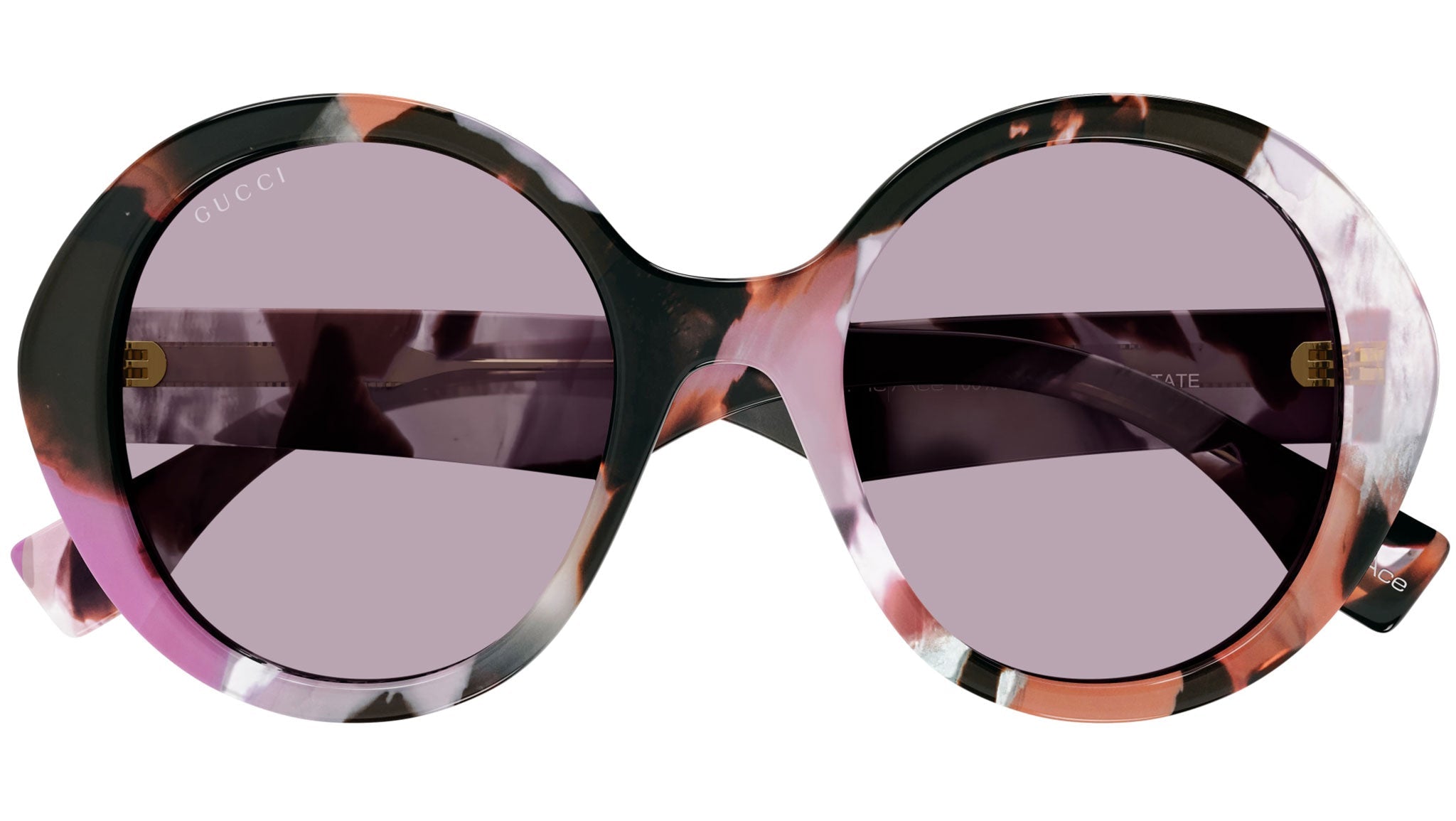 Occhiali da sole GUCCI GG1628S Shiny pink havana
