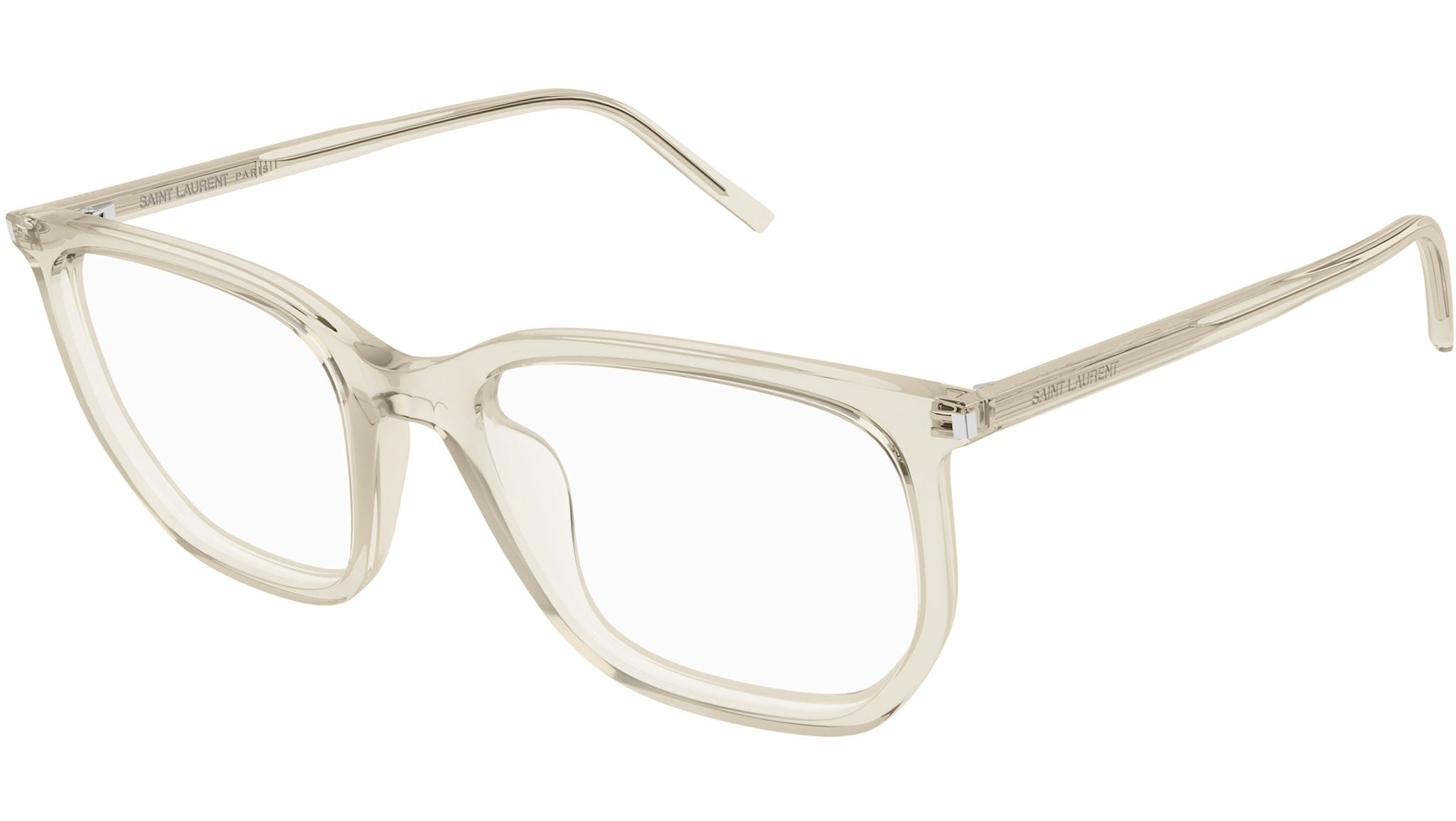 Occhiali da vista SAINT LAURENT SL802 Shiny transparent cream