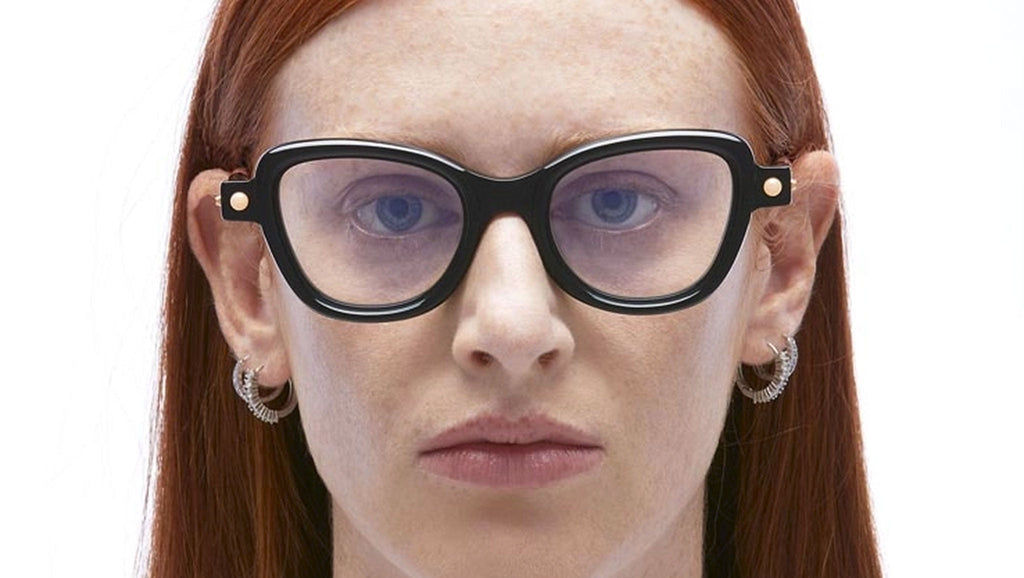 Occhiali da vista KUBORAUM P5 Black shine tortoise and antique pink