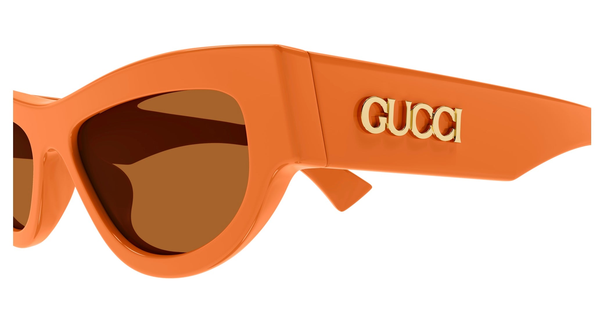 Occhiali da sole GUCCI GG1834S Shiny solid orange