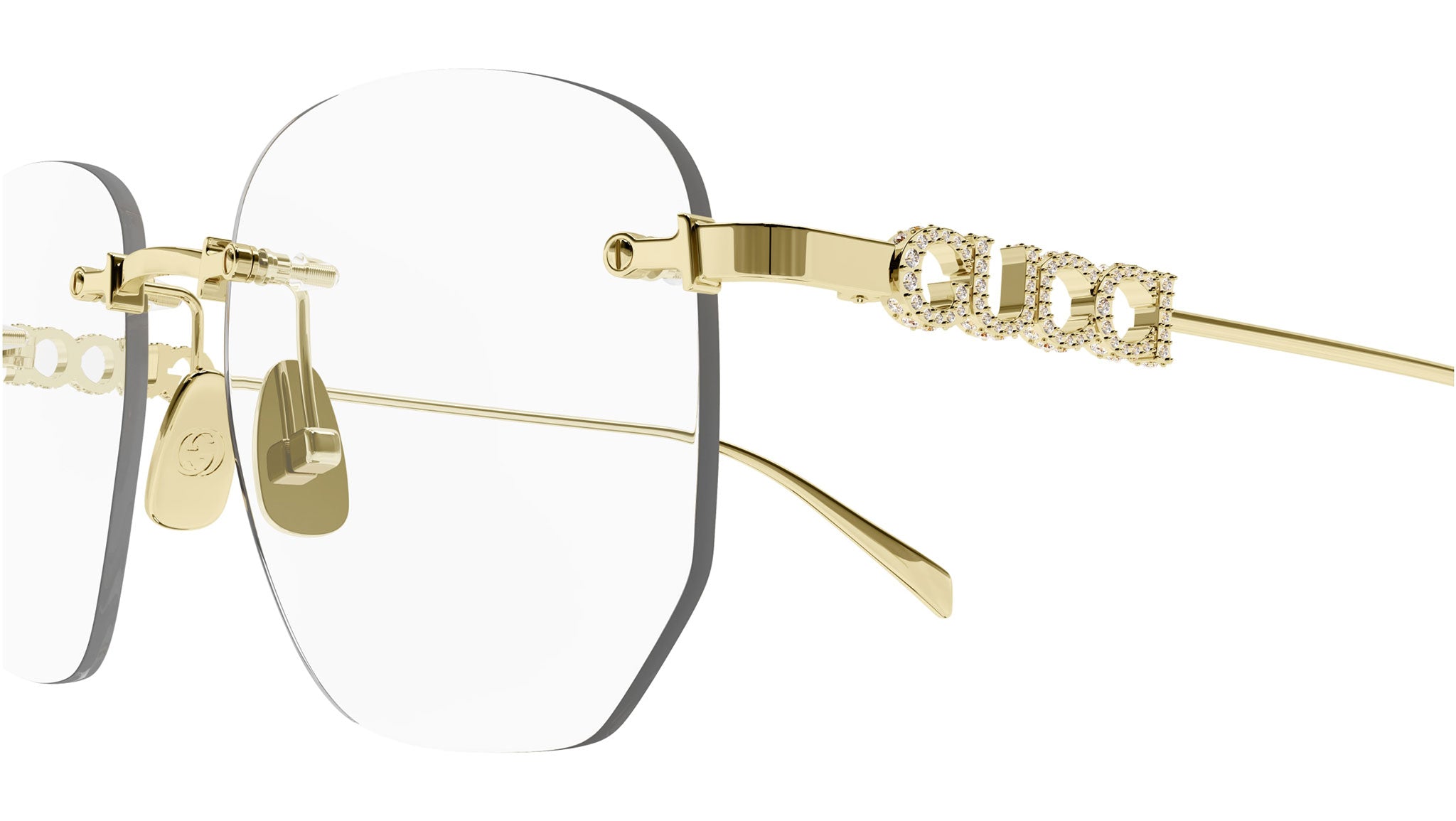 Occhiali da vista GUCCI GG1806O Shiny yellow gold