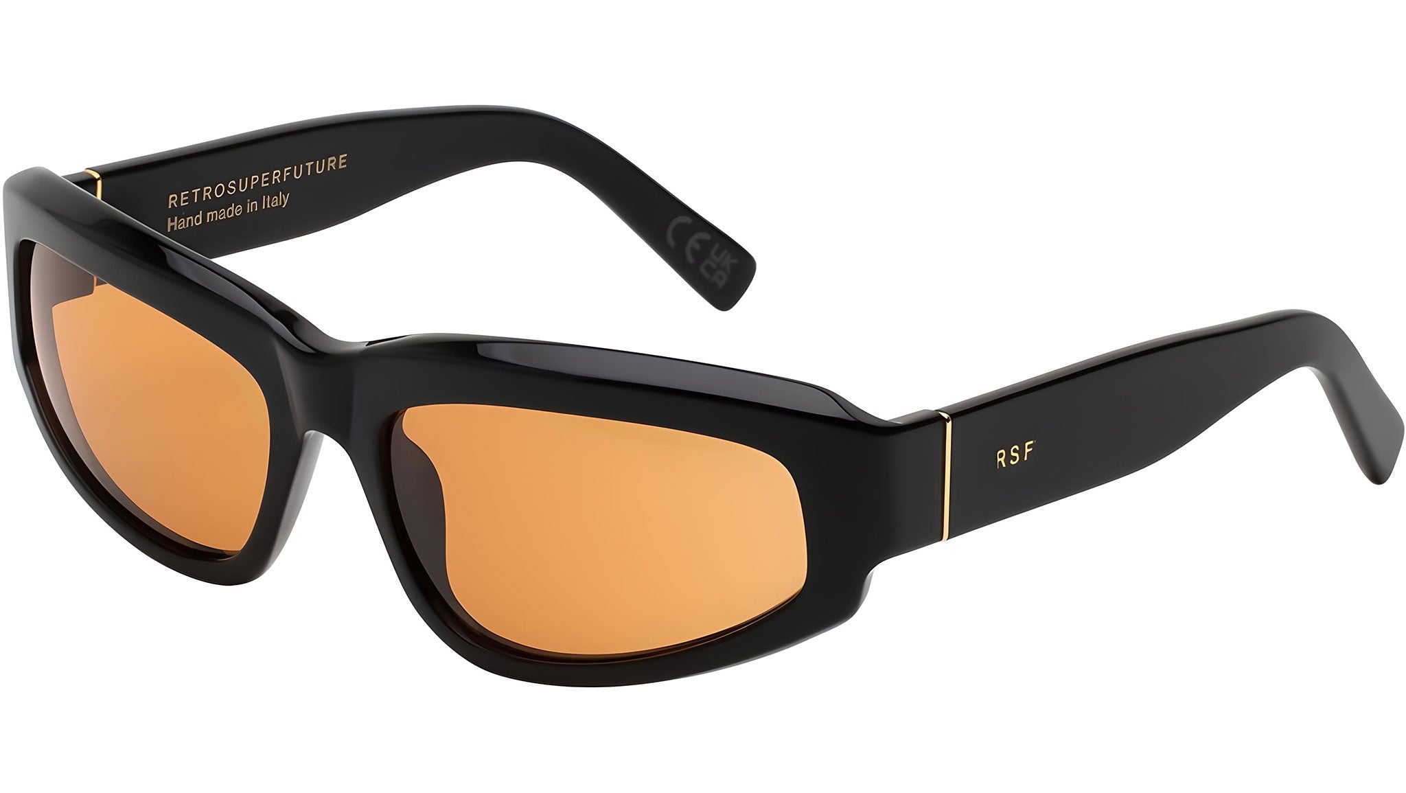 Occhiali RETROSUPERFUTURE Motore Shiny black