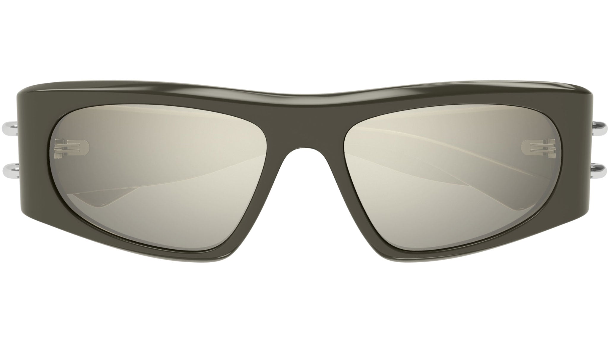 Occhiali da sole ALEXANDER MCQUEEN AM0471S Shiny solid taupe