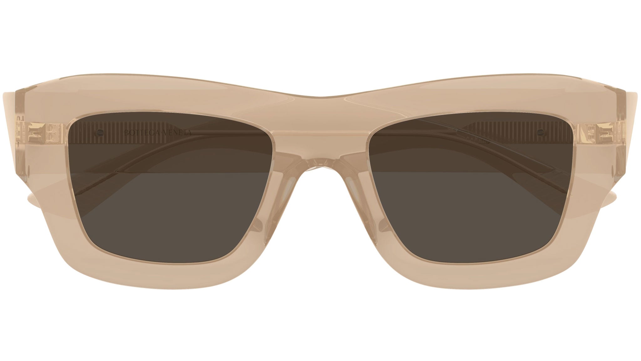 Occhiali da sole BOTTEGA VENETA BV1357S Shiny transparent light brown