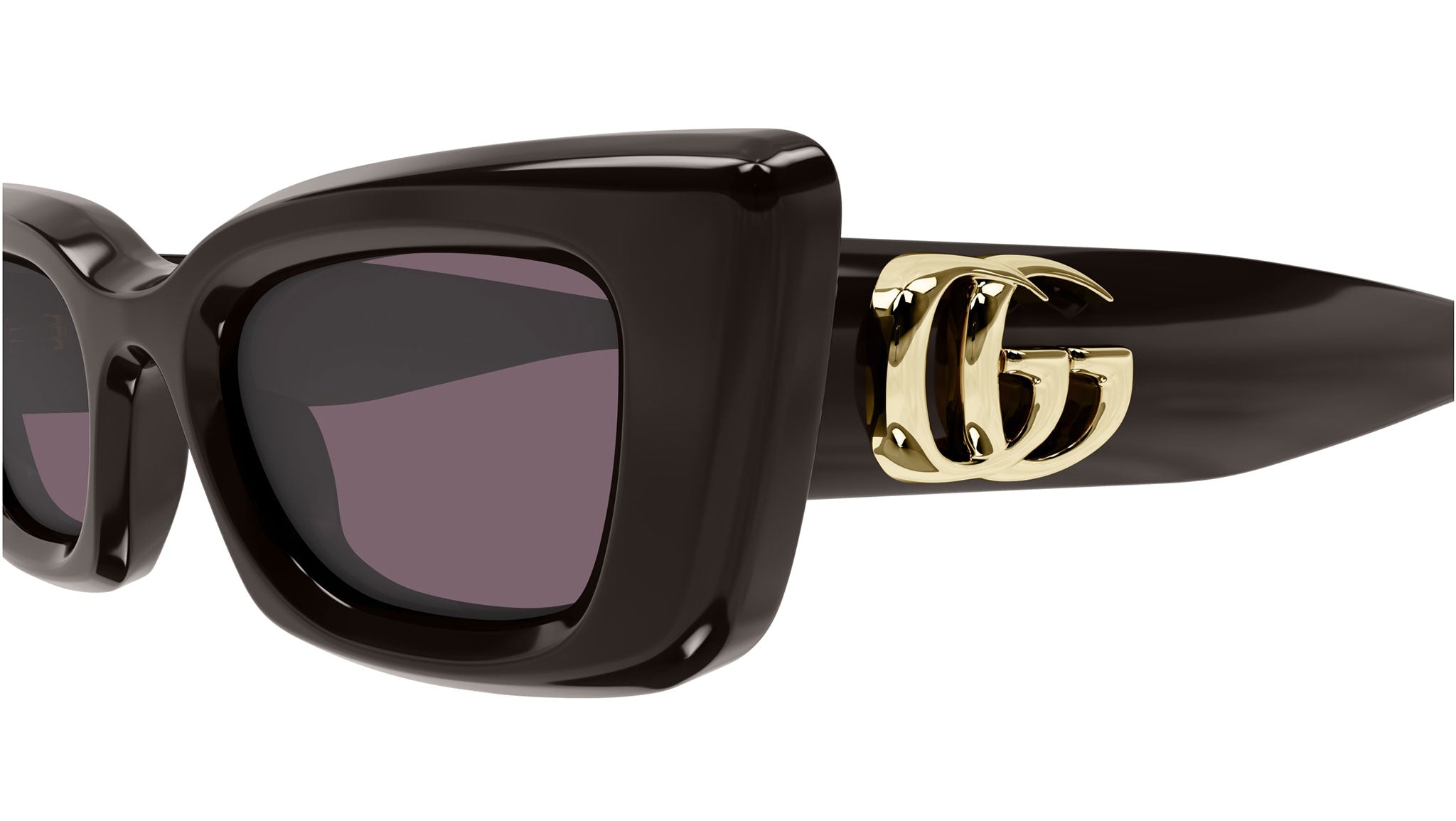 Occhiali da sole GUCCI GG1827S Shiny solid brown