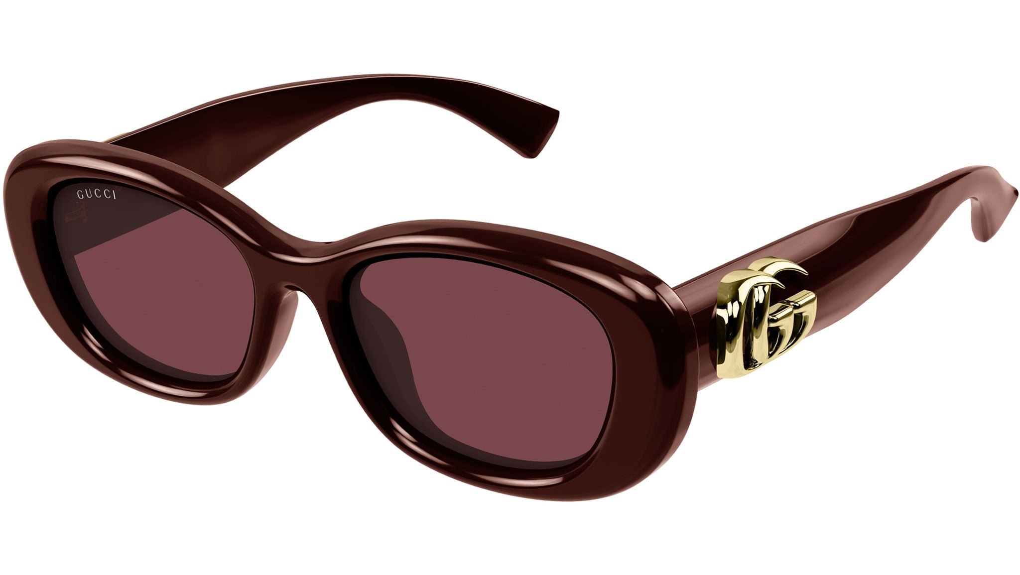 Occhiali da sole GUCCI GG1829SK Shiny solid burgundy