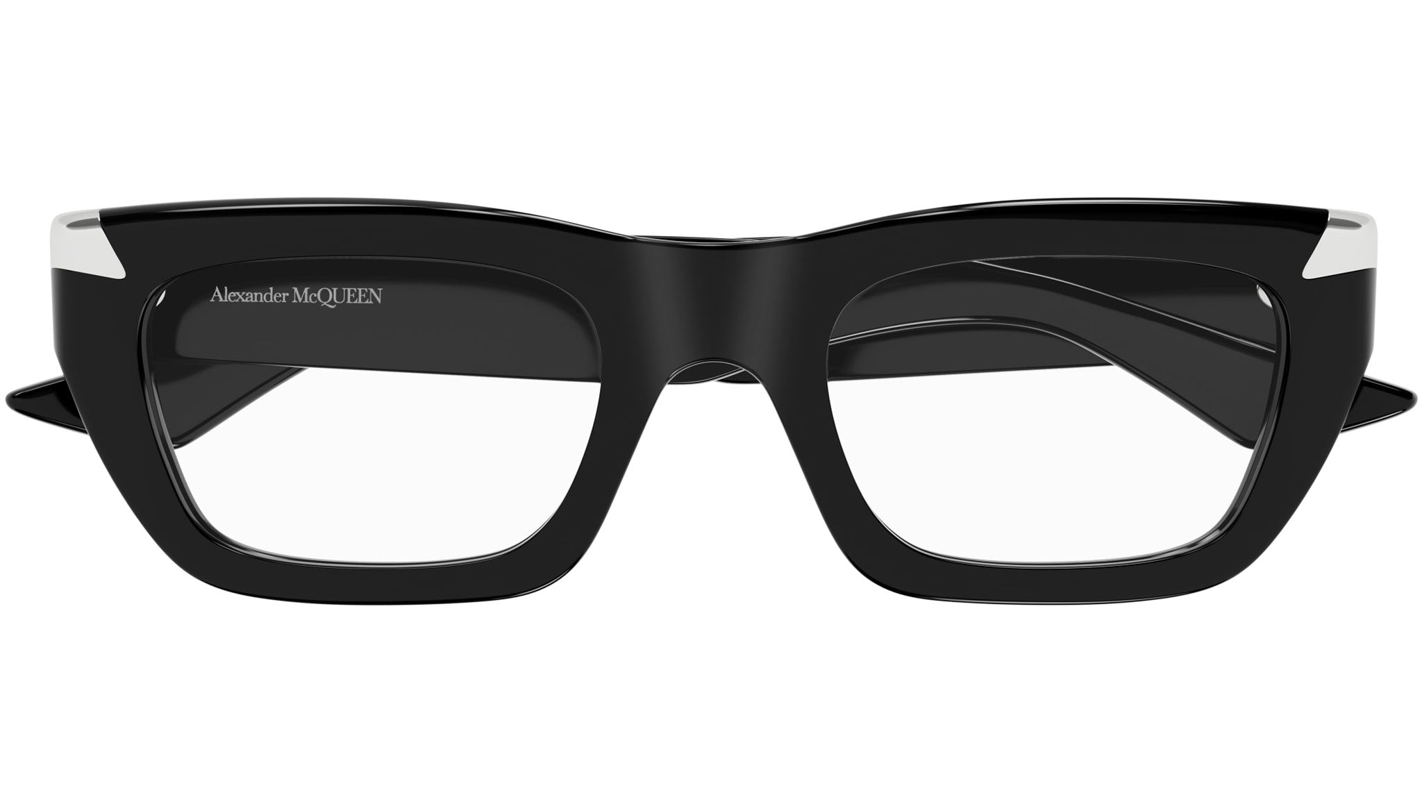 Occhiali da vista ALEXANDER MCQUEEN AM0444O Shiny solid black
