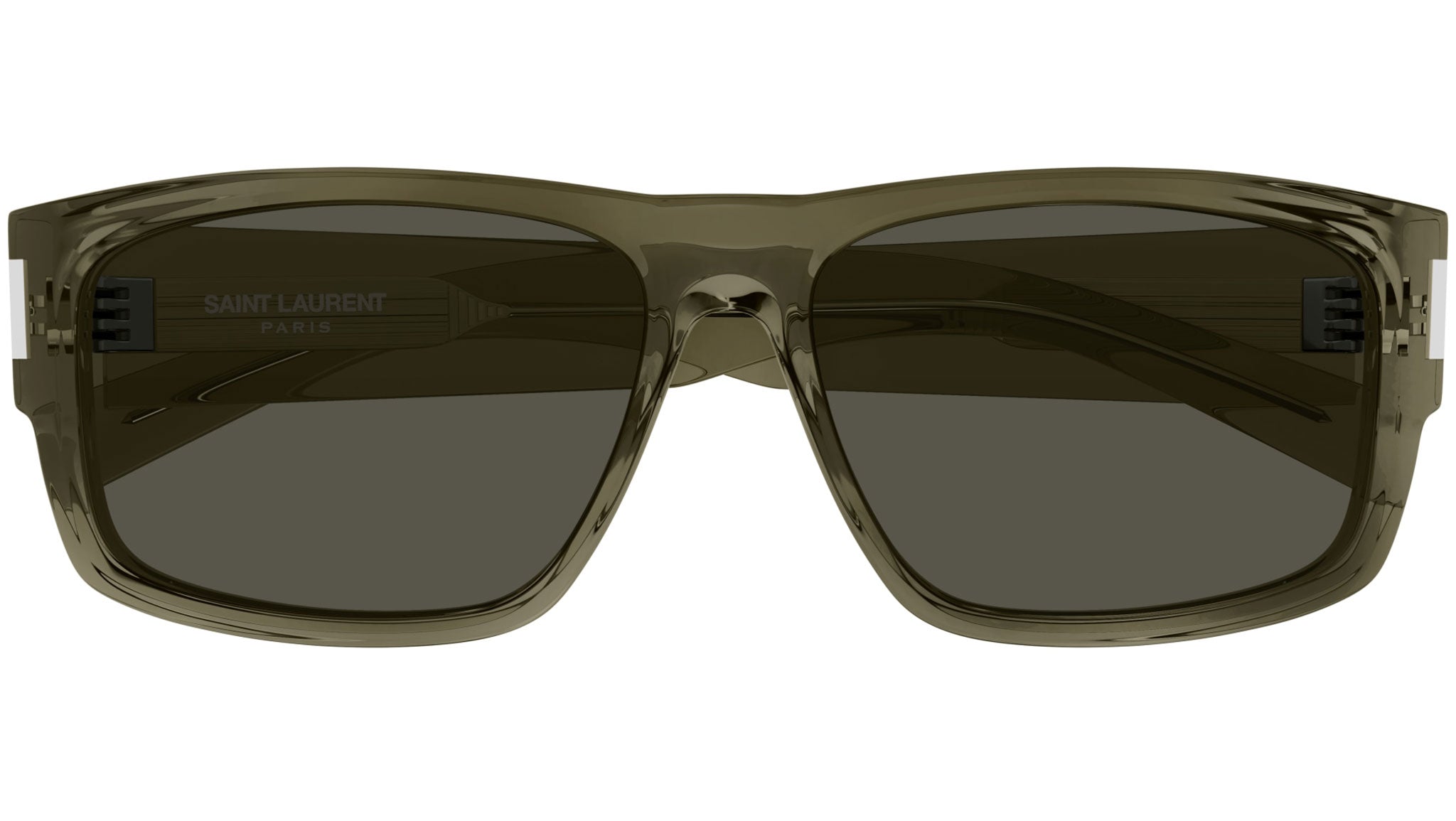 Occhiali da sole SAINT LAURENT SL689 Shiny transparent taupe