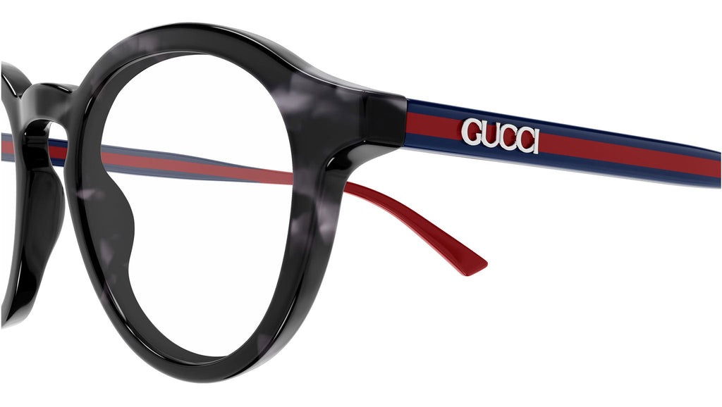 Occhiali da vista GUCCI GG1871O Shiny melange grey classic havana
