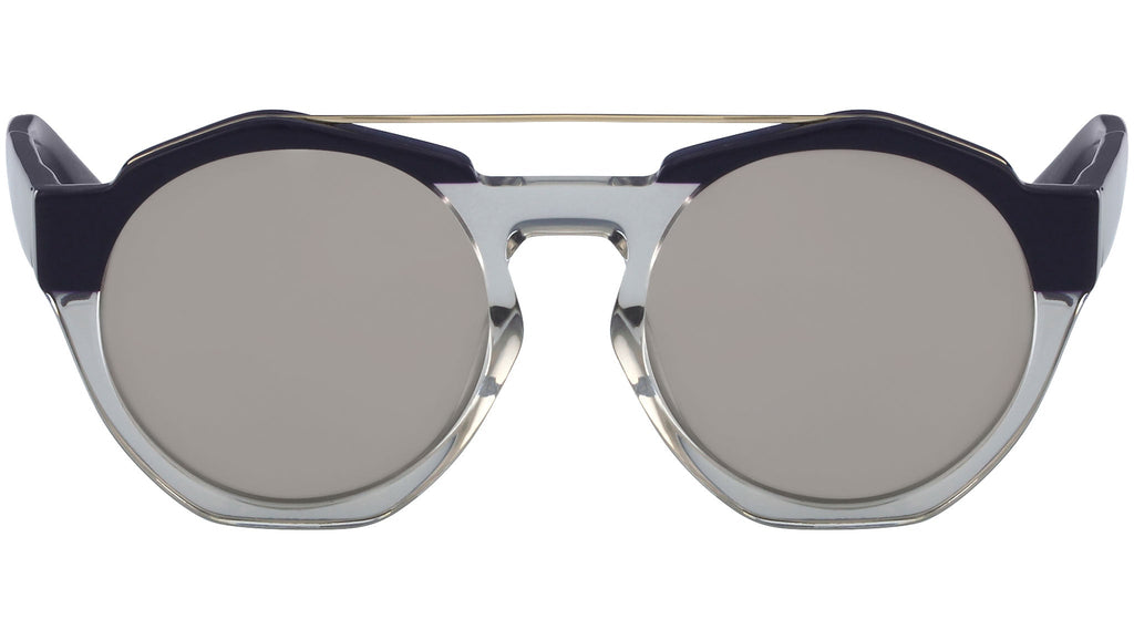 occhiali da sole MARNI ME616S Top blue and bottom transp grey