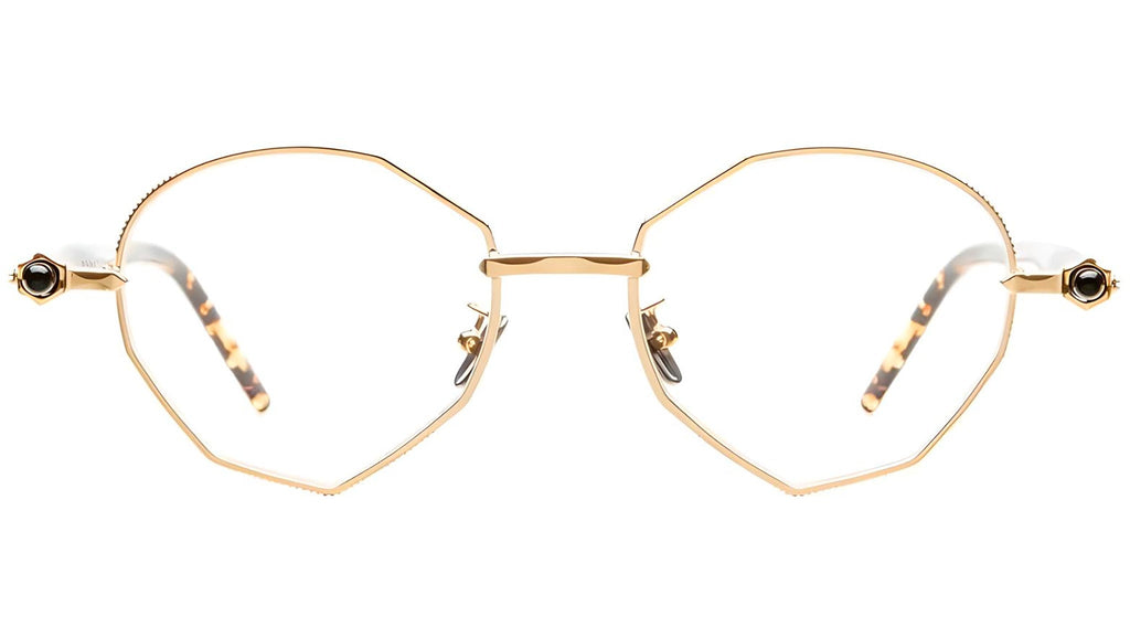 Occhiali da sole KUBORAUM P71 Gold black shine dark tortoise