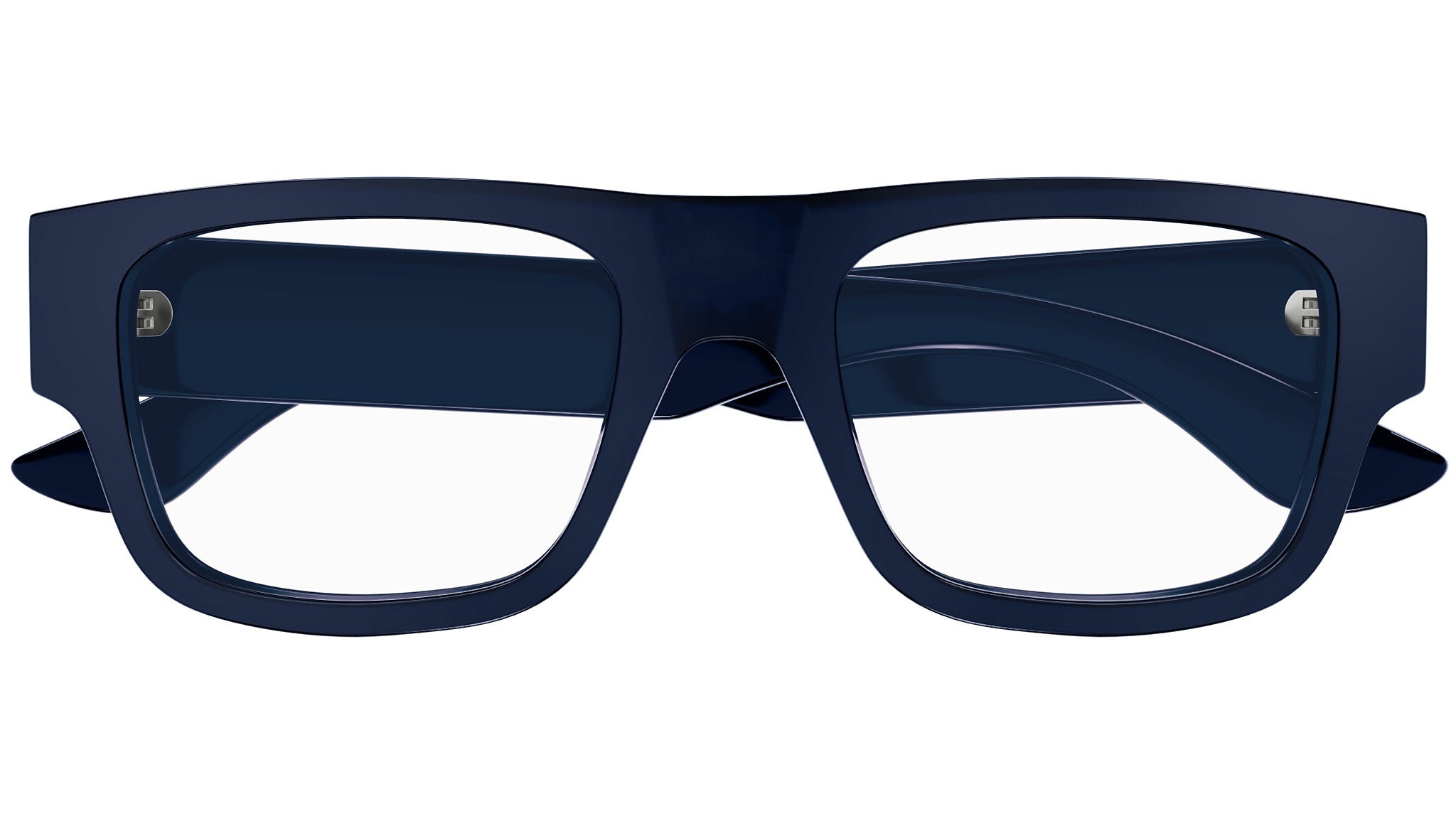 Occhiali da vista ALEXANDER MCQUEEN AM0511O Shiny solid dark blue