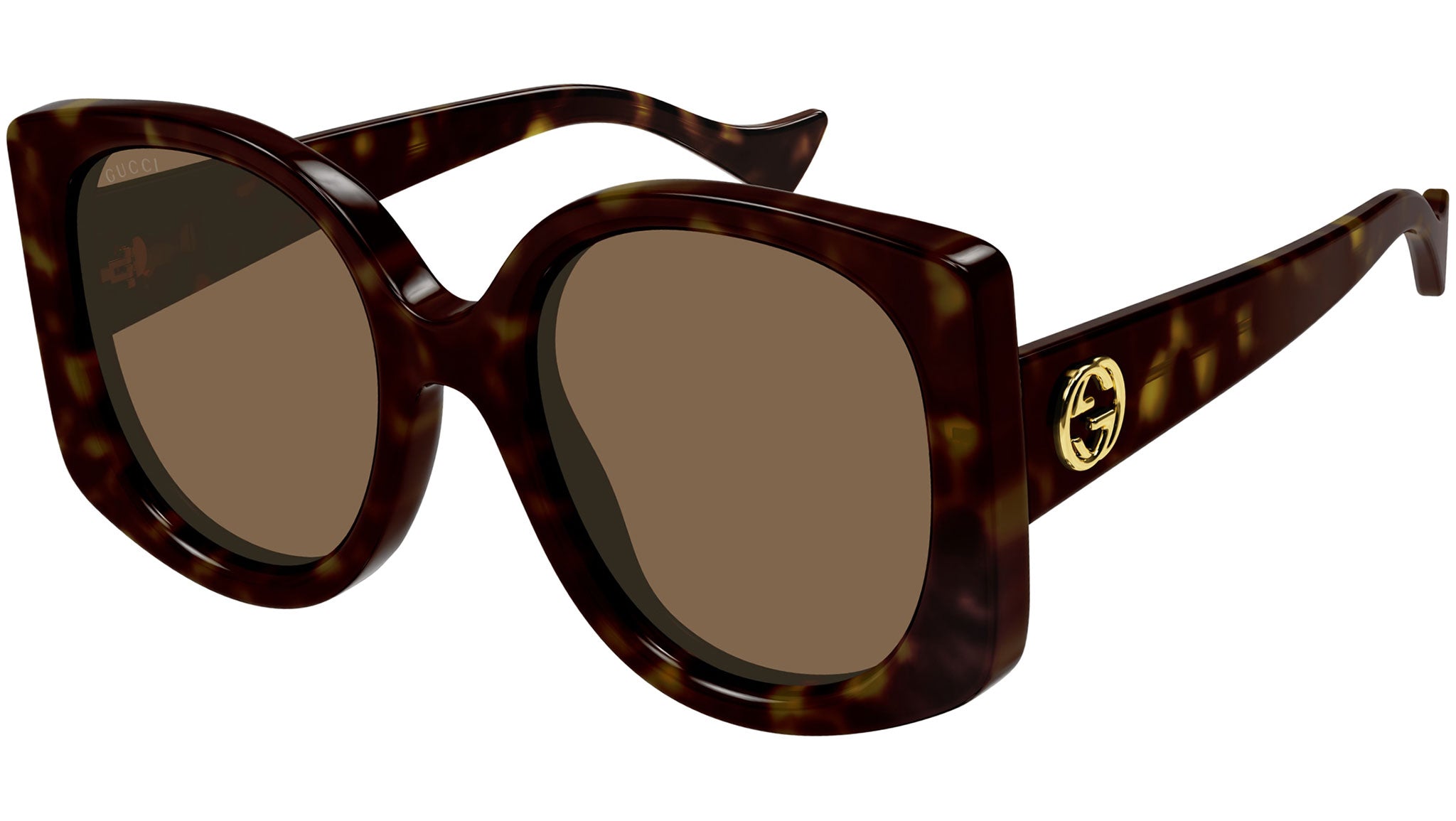 Occhiali da sole GUCCI GG1257S Shiny dark havana
