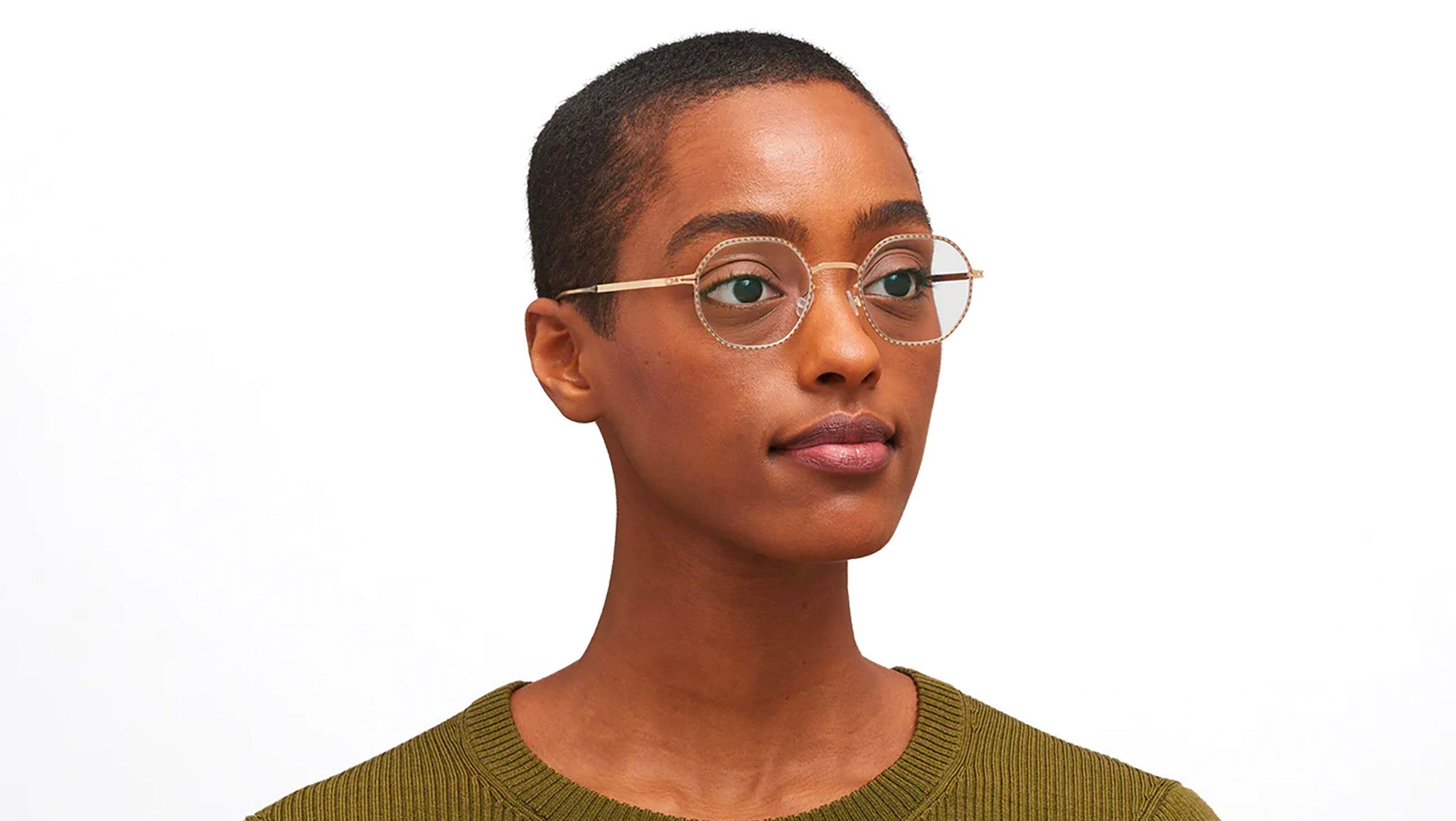 Occhiali da vista MYKITA AURI Champagne gold black
