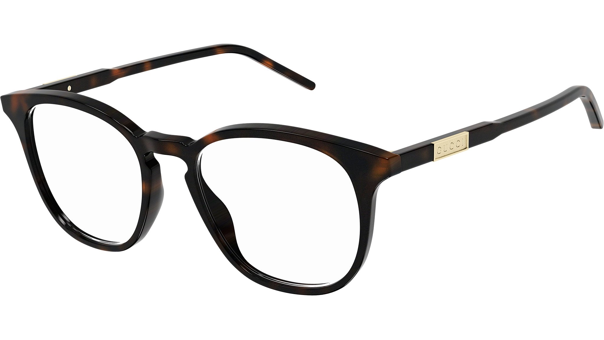 Occhiali da vista GUCCI GG1157O Shiny dark classic havana
