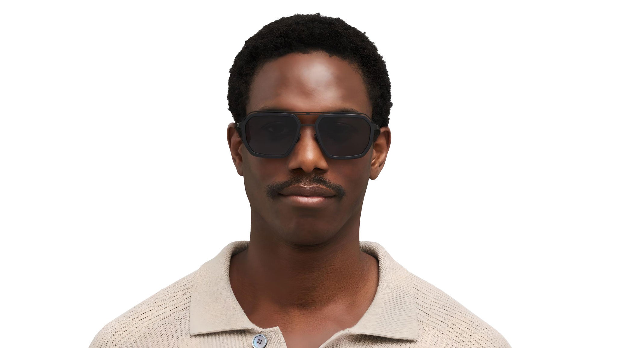 Occhiali da sole MYKITA MOJAVE Pitch black black