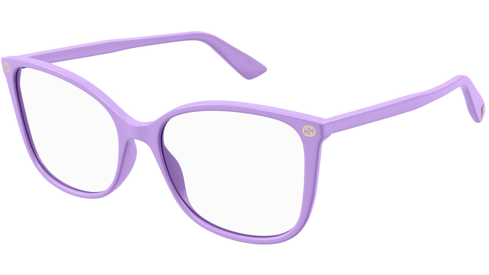 Occhiali da vista GUCCI GG0026O Shiny solid lilac
