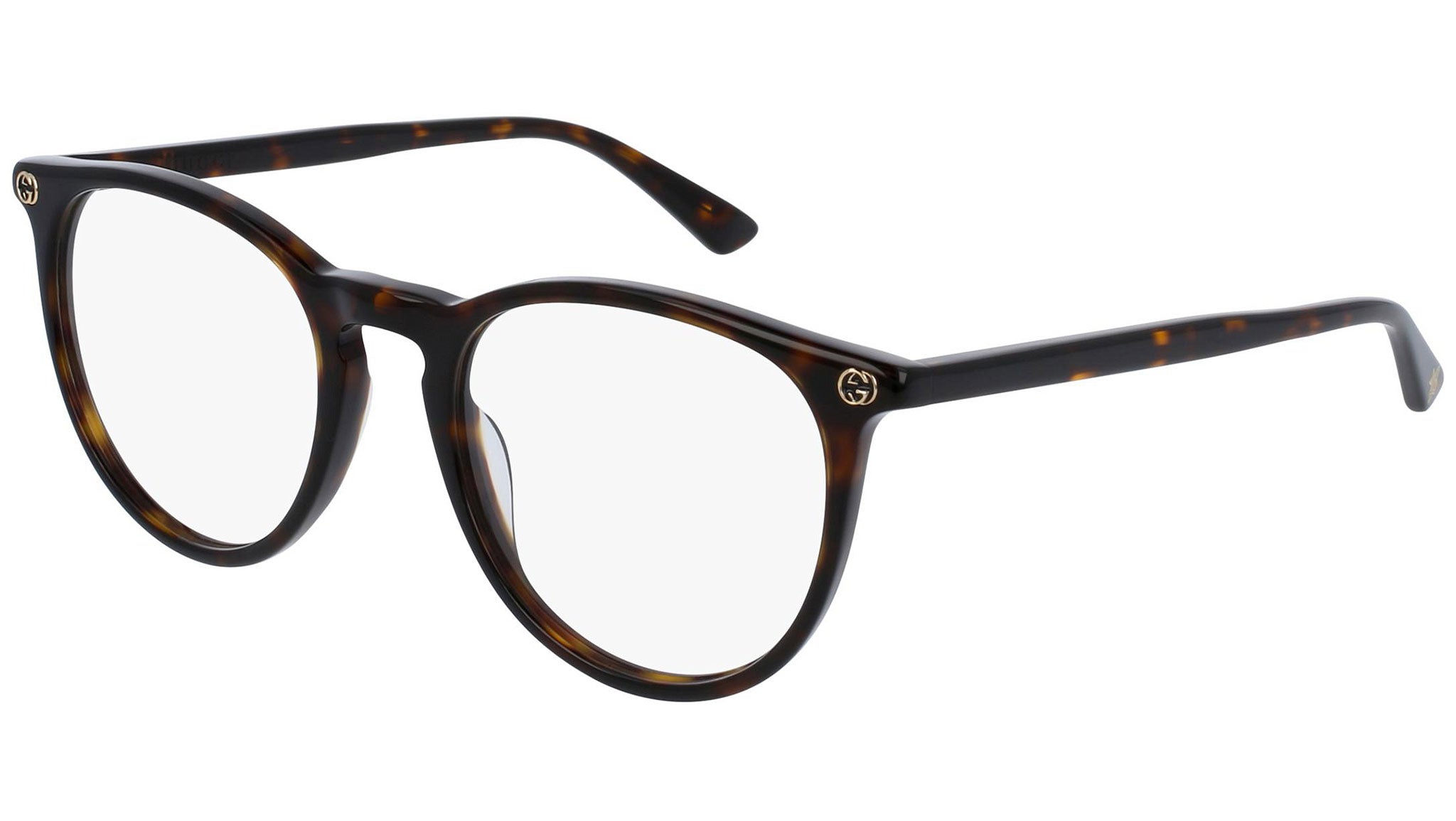 Occhiali da vista GUCCI GG0027O Shiny dark havana