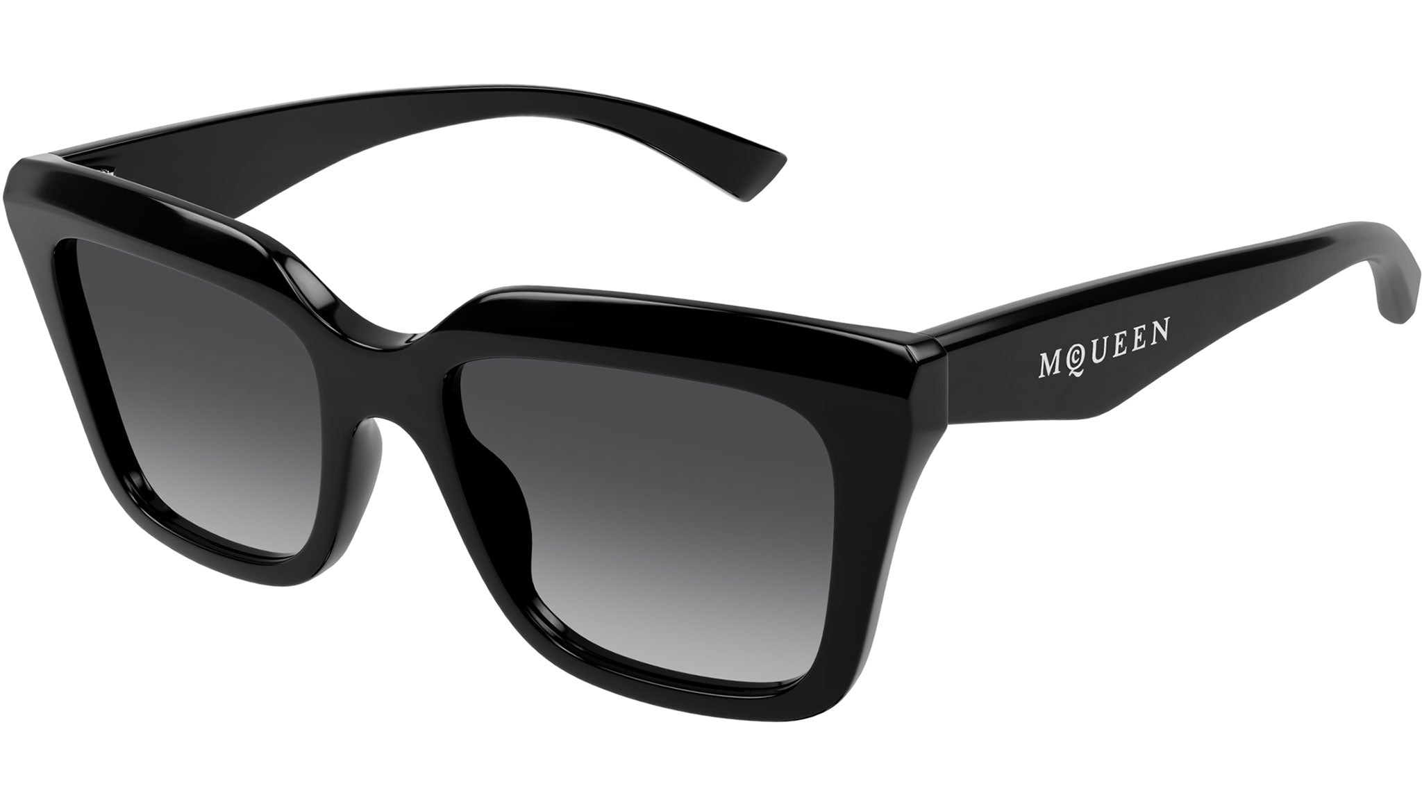 Occhiali da sole ALEXANDER MCQUEEN AM0473S Shiny solid black