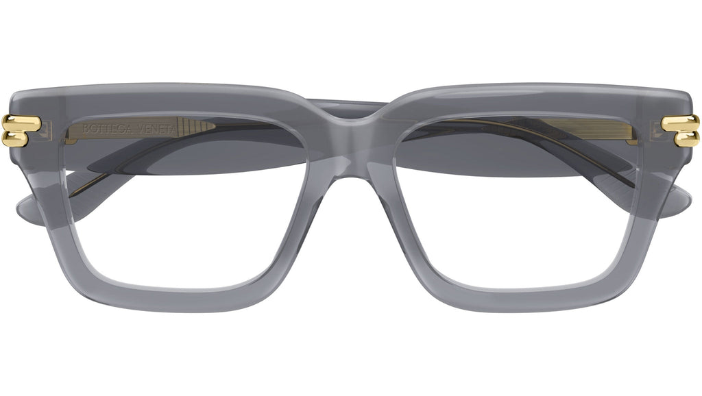 Occhiali da vista BOTTEGA VENETA BV1324O Shiny transparent grey