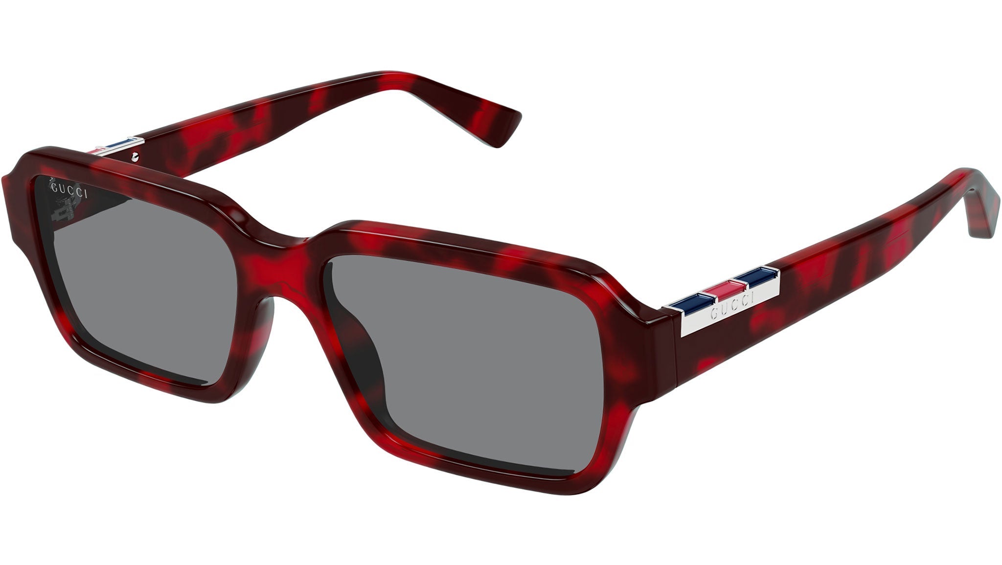 Occhiali da sole GUCCI GG1887S Shiny red and black havana
