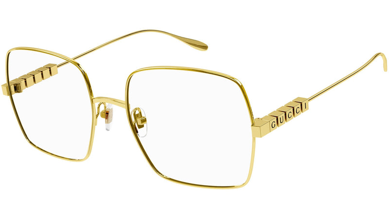 Occhiali da vista GUCCI GG1434O Shiny yellow gold