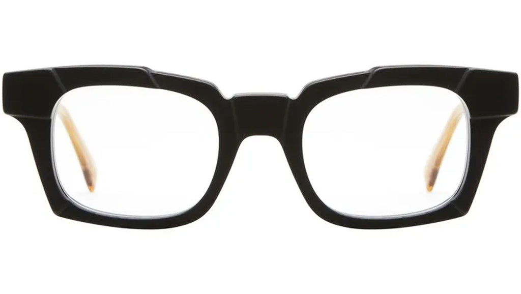 Occhiali da vista KUBORAUM S3 Black matte transparent caramel