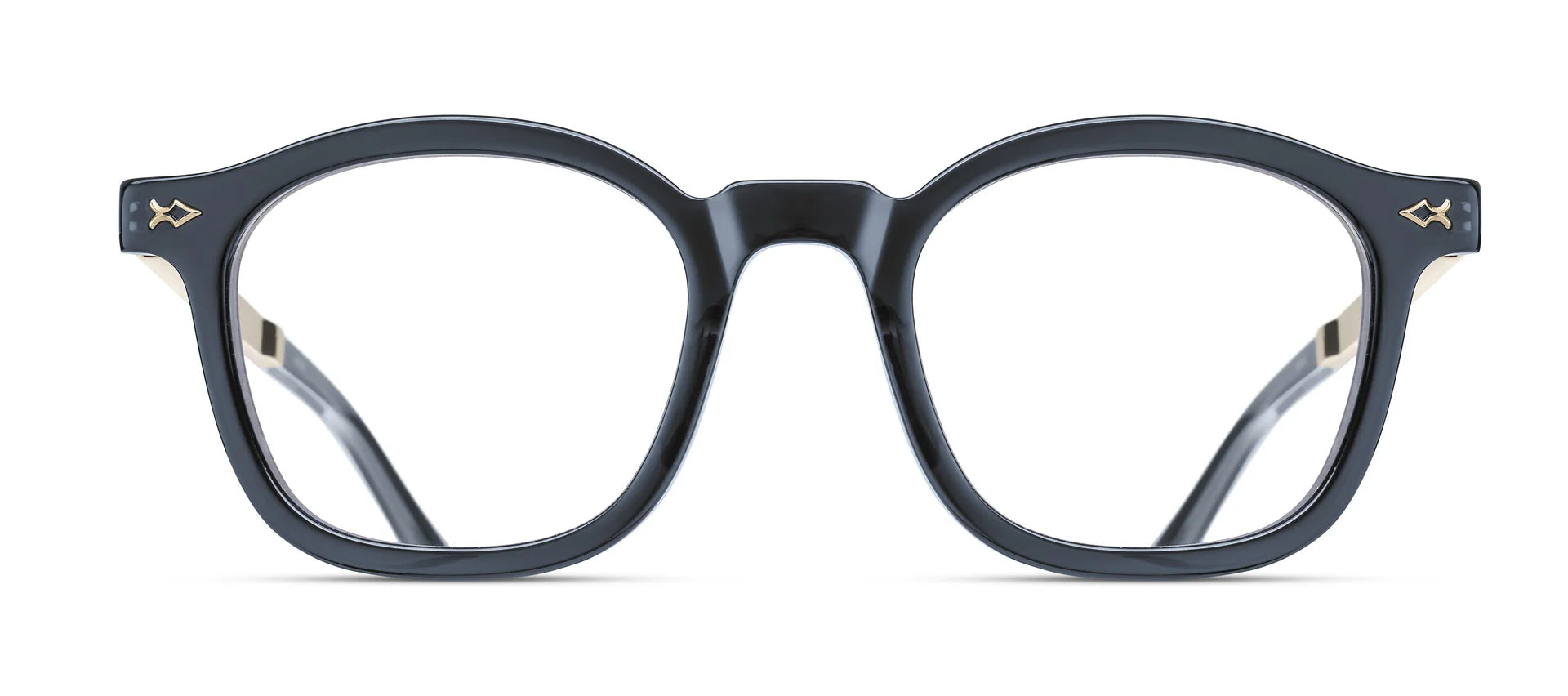 Occhiali da vista MATSUDA M2068 Dark Navy Crystal - Brushed Gold