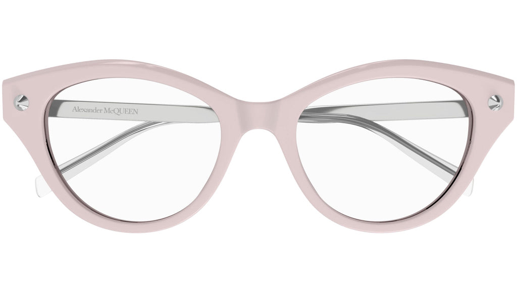 Occhiali da vista ALEXANDER MCQUEEN AM0485O Shiny solid pink